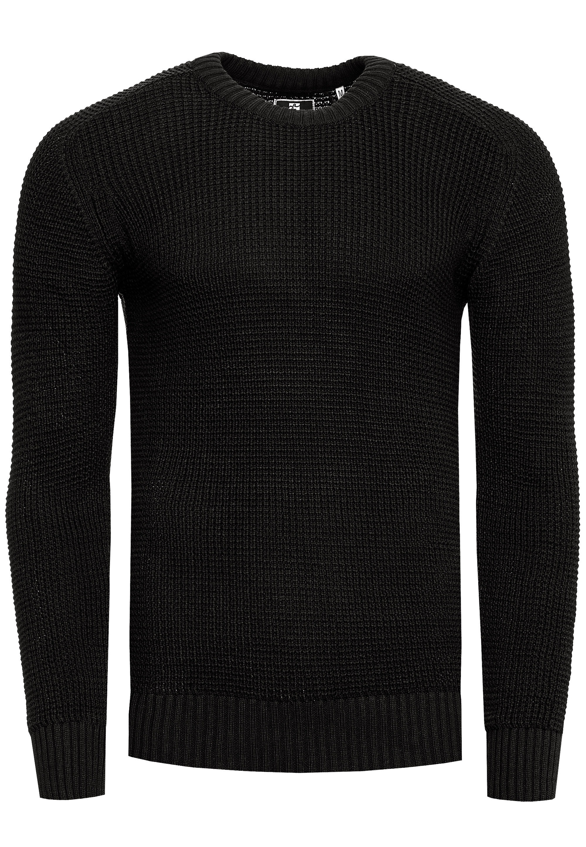 Rusty Neal Strickpullover, in sportlichem Design