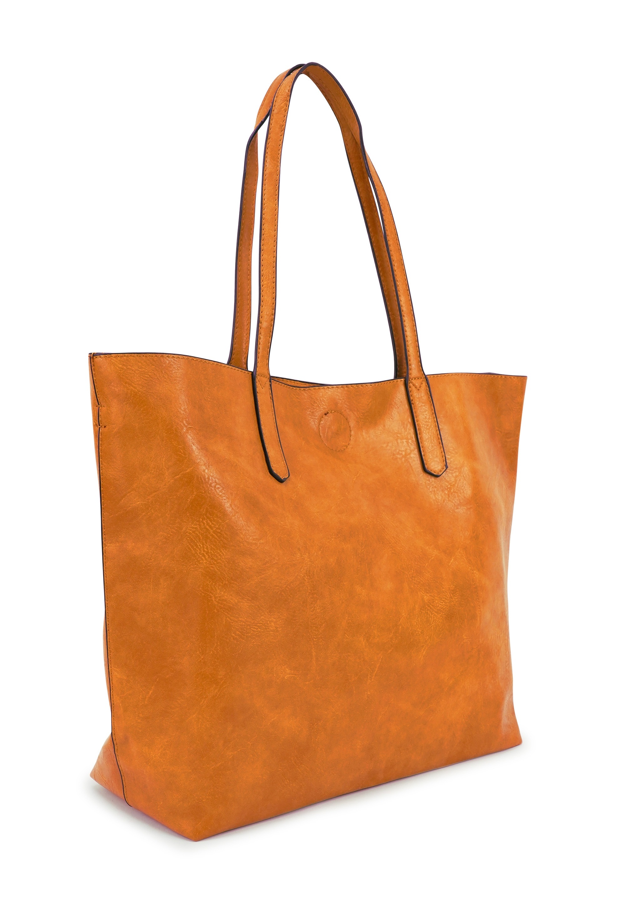 Henkeltasche HARPA "SLOAN", Damen, Gr. B/H/T: 45cm x 30cm x 15cm, hellbraun, Polyurethan (PU), unifarben, Taschen, mit herausnehmbarer Innentasche 3
