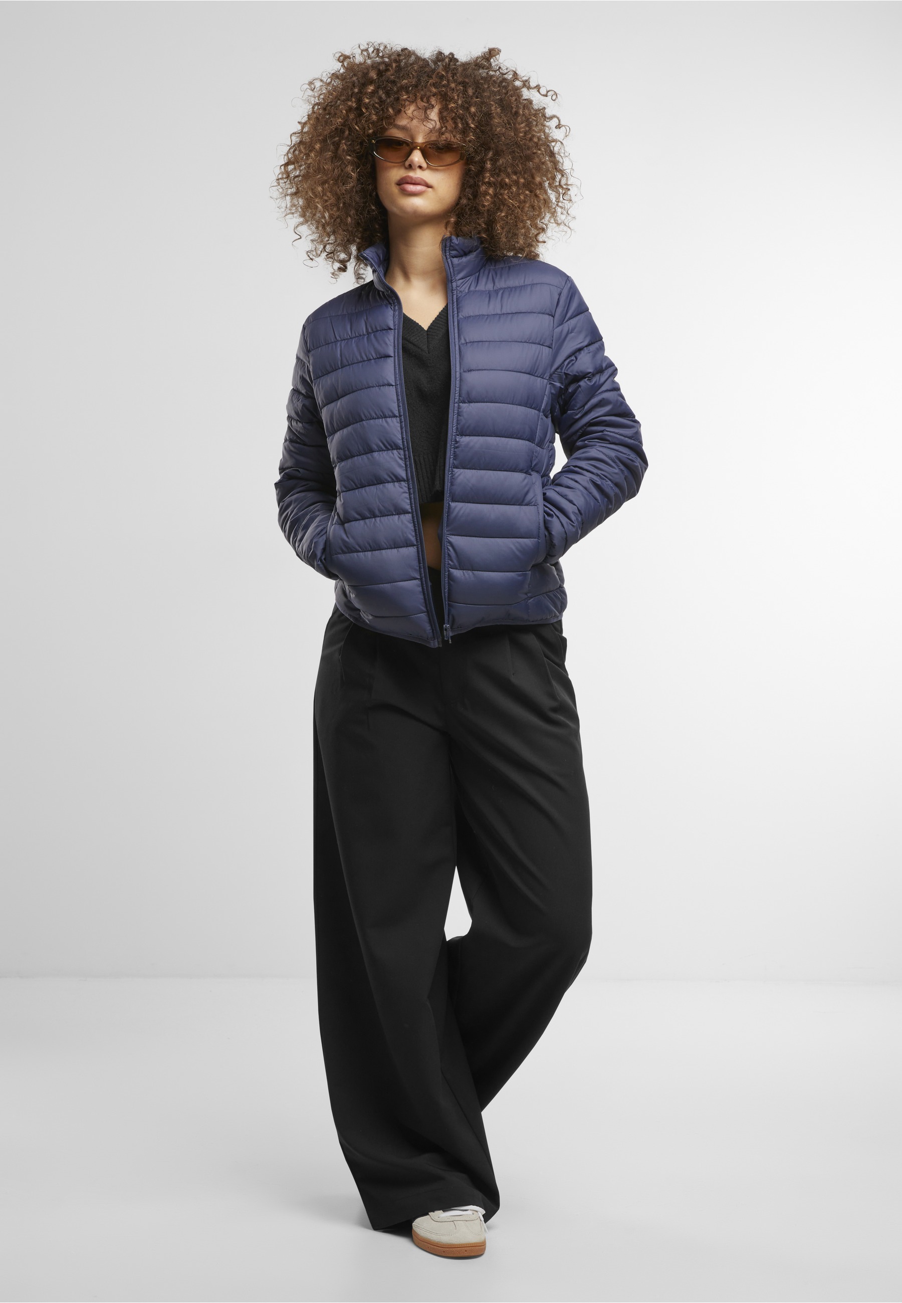 URBAN CLASSICS Allwetterjacke »Urban Classics Ladies Ultra Light Puffer Jacket« 1 Stk. tlg. ohne Kapuze