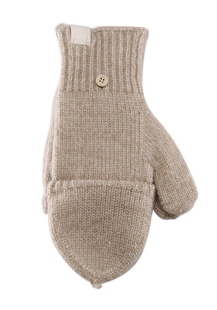 chillouts Strickhandschuhe »Nadine Glove«, (1 Paar), mit Knopfverschlusssystem