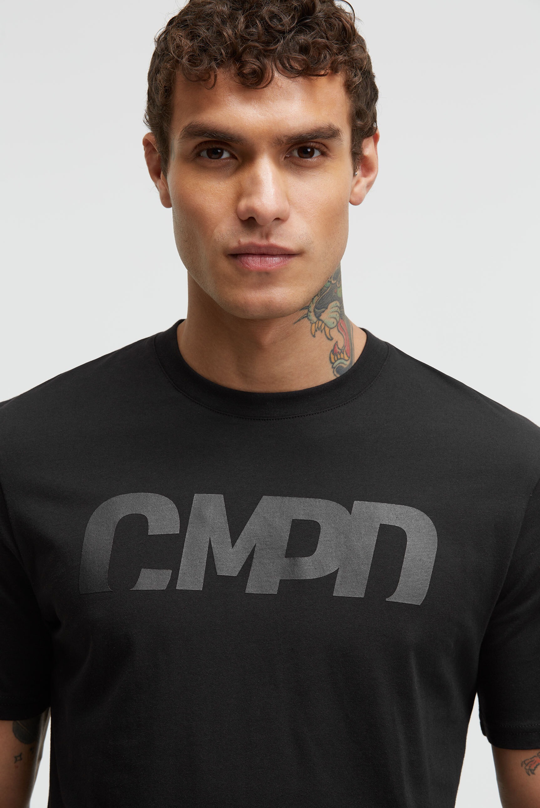 CMPD Rundhalsshirt aus Baumwolle