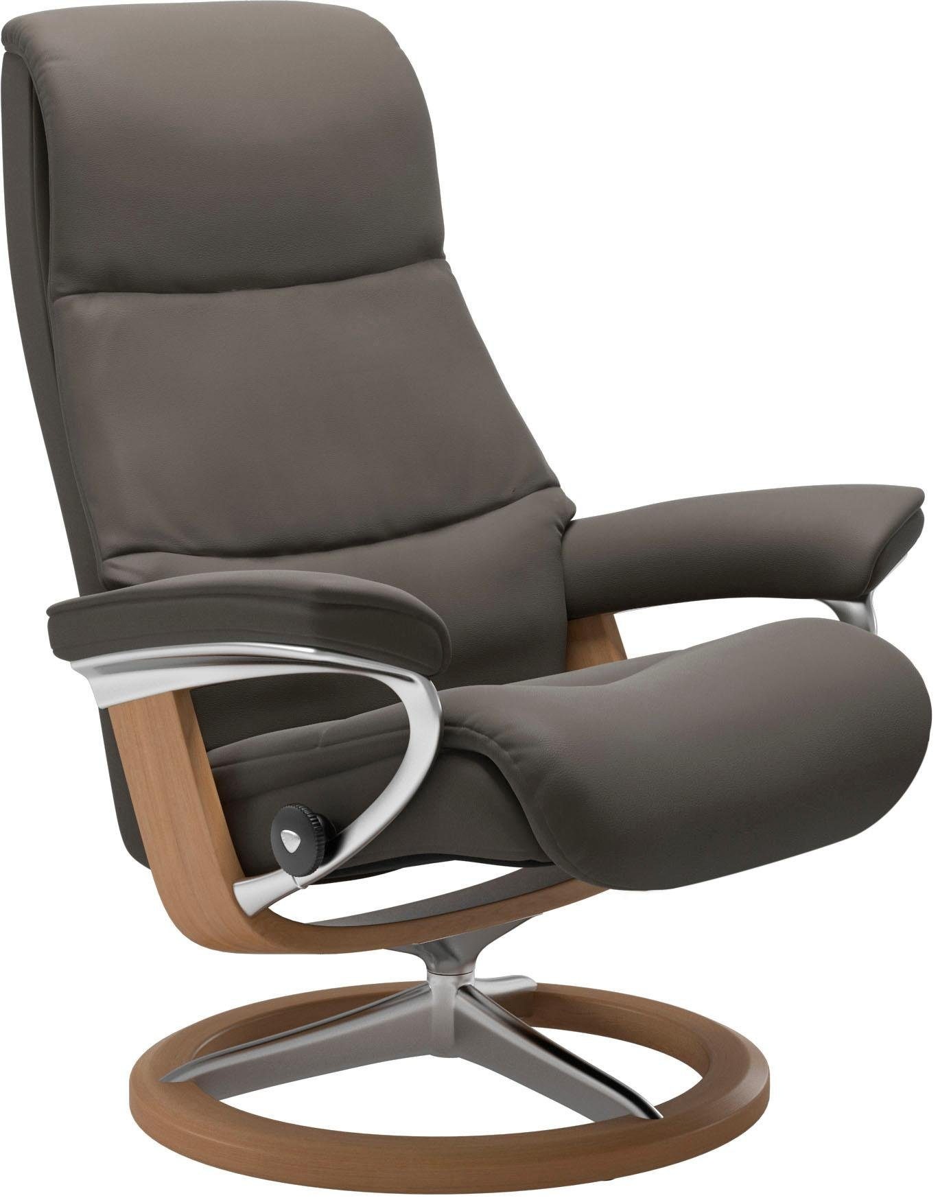 Stressless "View" mit Signature Base, Größe S,Gestell Eiche günstig online kaufen