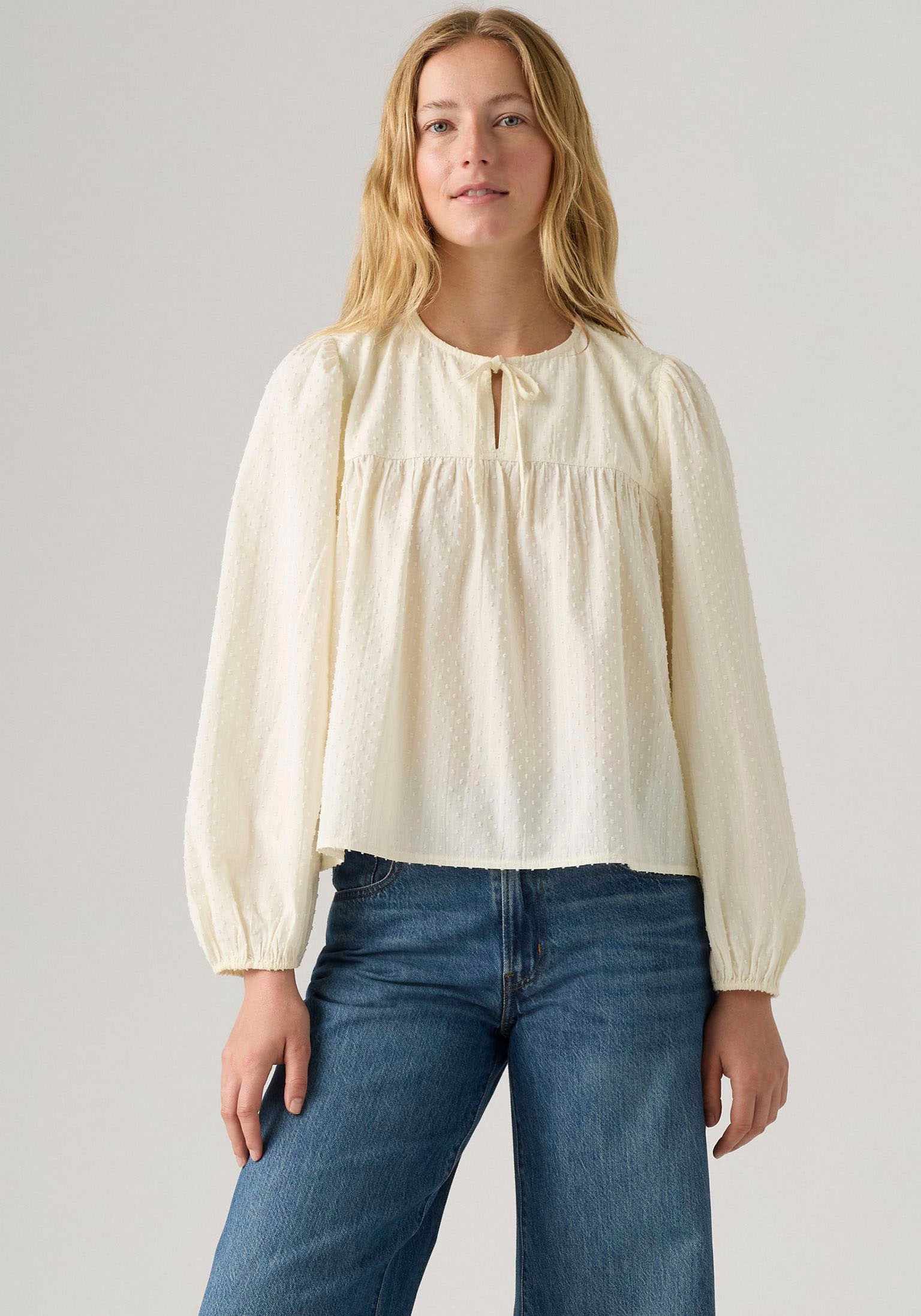 Levis "JOSEPHINE LS HOLI" mit elastischem Bund