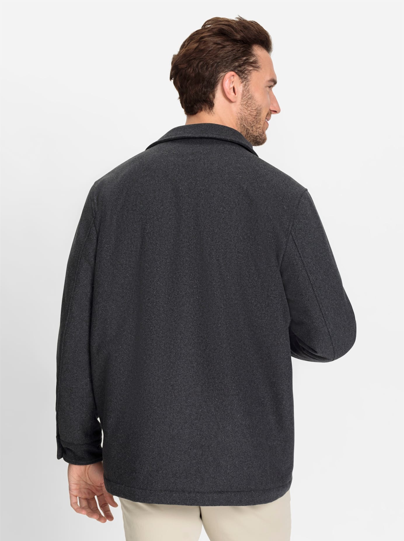 Marco Donati Langjacke, ohne Kapuze