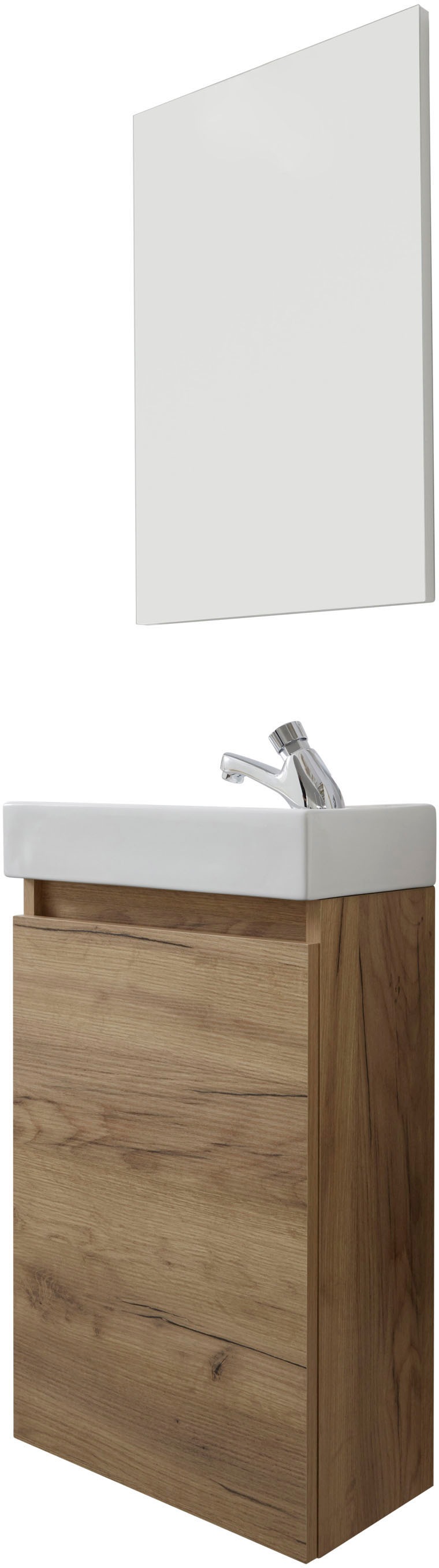 welltime Badmöbel-Set "Oslo 2-teilig" Komplett-Set, 3 Stk. tlg. günstig online kaufen