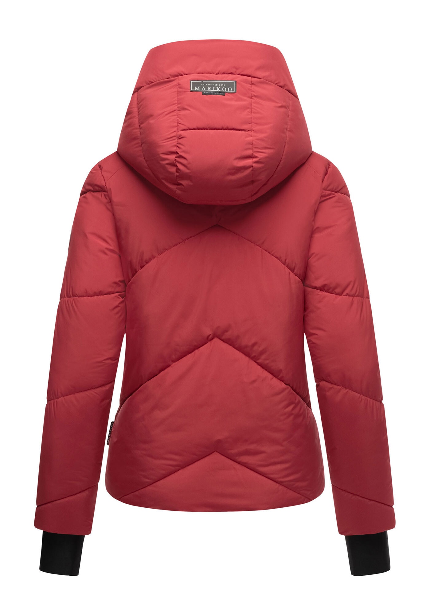 Marikoo Winterjacke »Simaraa«, mit abnehmbarem Kunstfellkragen