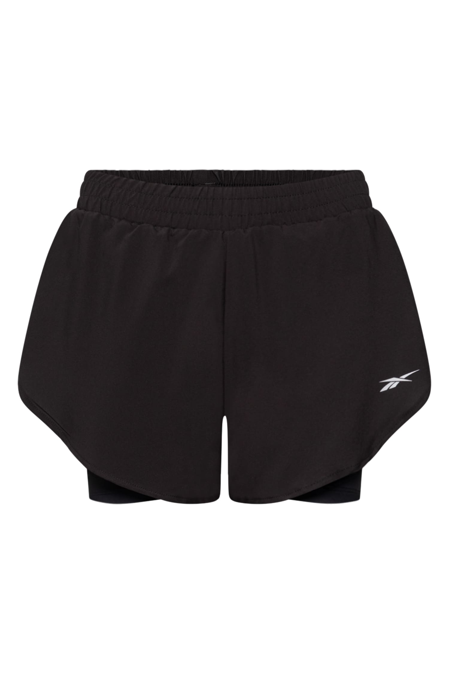 Reebok Laufshorts "ID RUNNING 3" 2-IN-1 SHORTS" 2-in-1-Design, aus Polyester, mit Elasthan