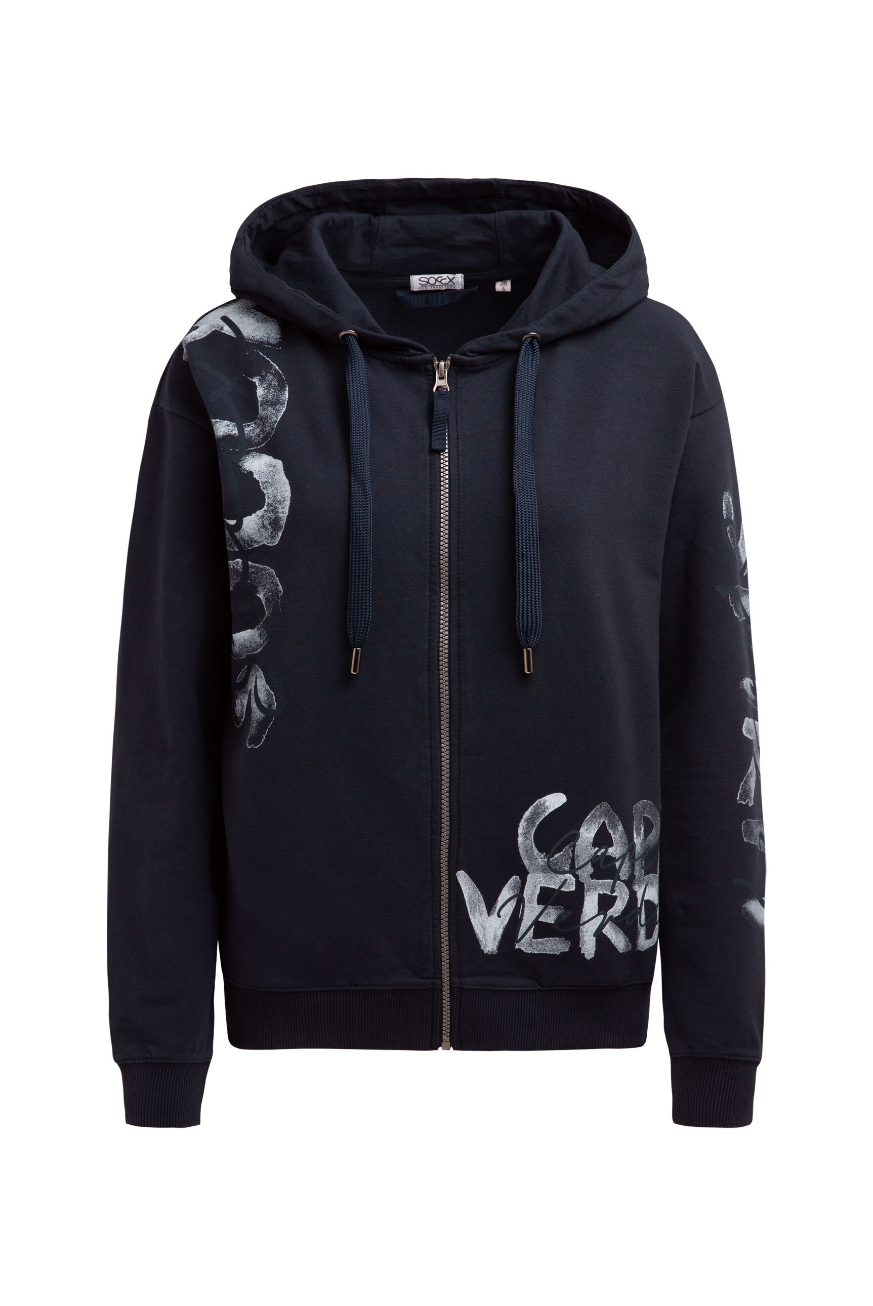 SOCCX Sweatjacke mit Baumwolle