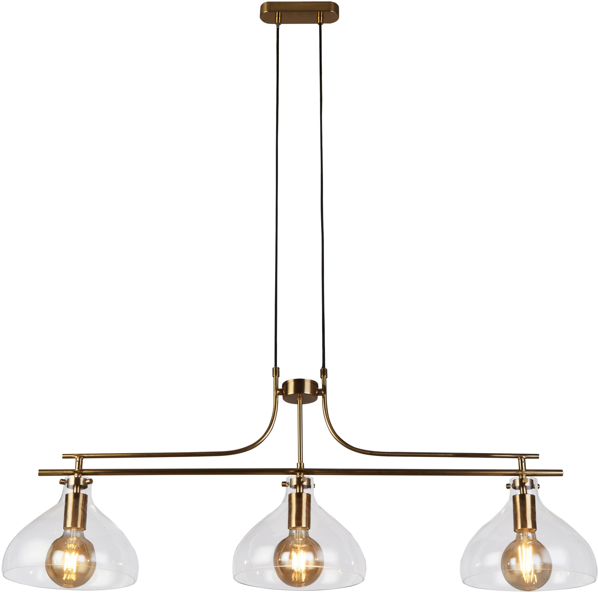 Searchlight Hängeleuchte »Hängeleuchte Margarita, 3-flammig« E27 1 Stk. Ideal für Filament-Leuchtmittel