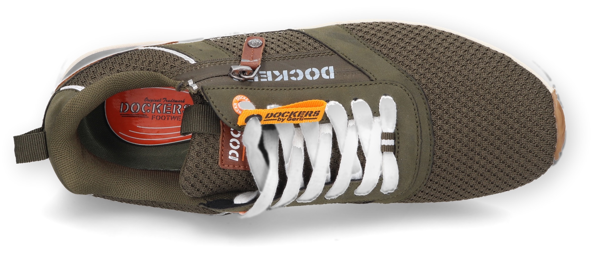 Dockers by Gerli Sneaker, Freizeitschuh, Schnürschuh, komfortabler Schuhweite G (=weit)