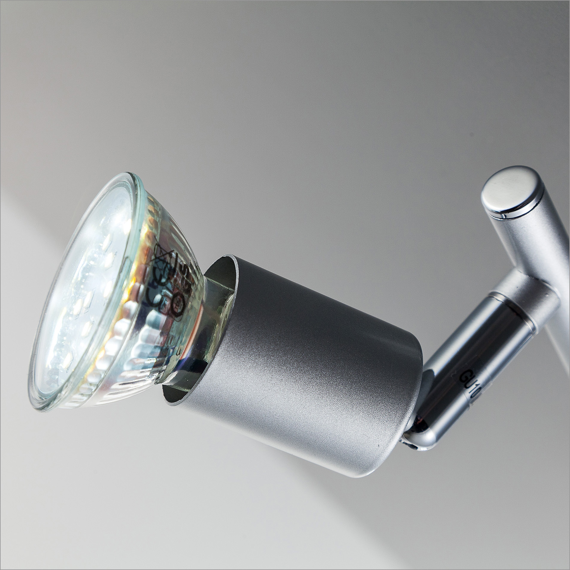 Black Deckenlampe LED 3W 250lm inkl. B.K.Licht Decken-Spot Wohnzimmer | Friday BAUR GU10 2 LED schwenkbar flammig-flammig, Deckenleuchte,