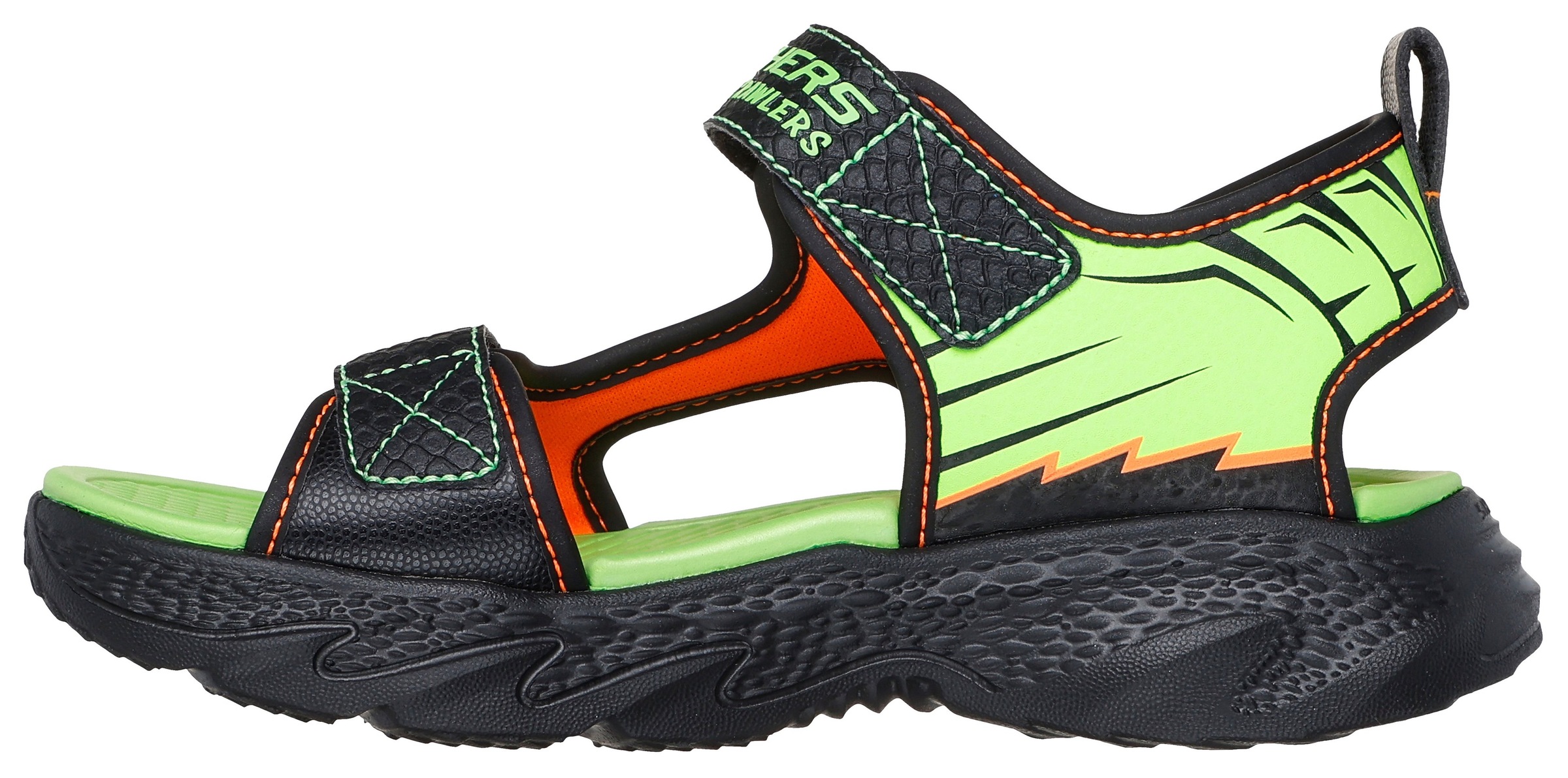 Thumbnail - Skechers Sandale "CREATURE-SPLASH", Klettsandale mit coolem Motiv, Größenschablone zum Download