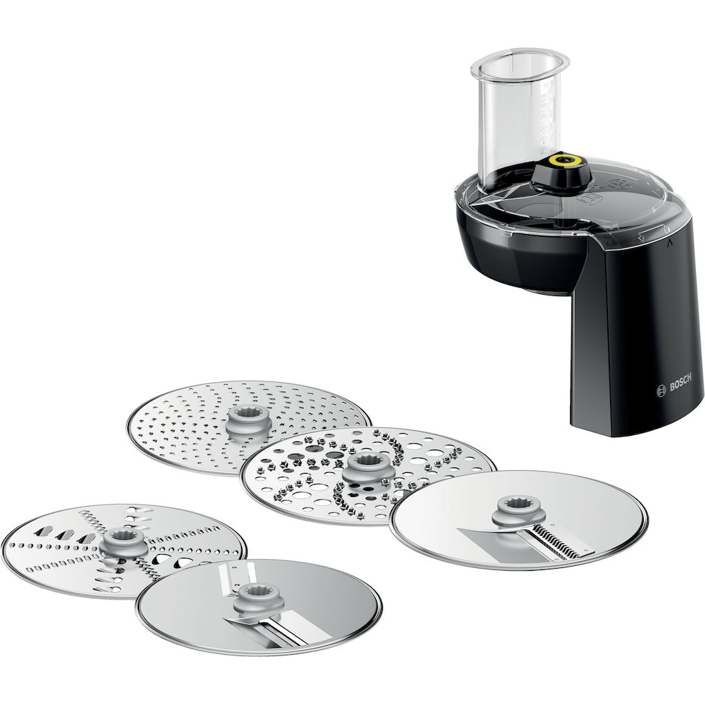 BOSCH Durchlaufschnitzler »MUZ9VL1 VeggieLove Set«, (6 tlg.)