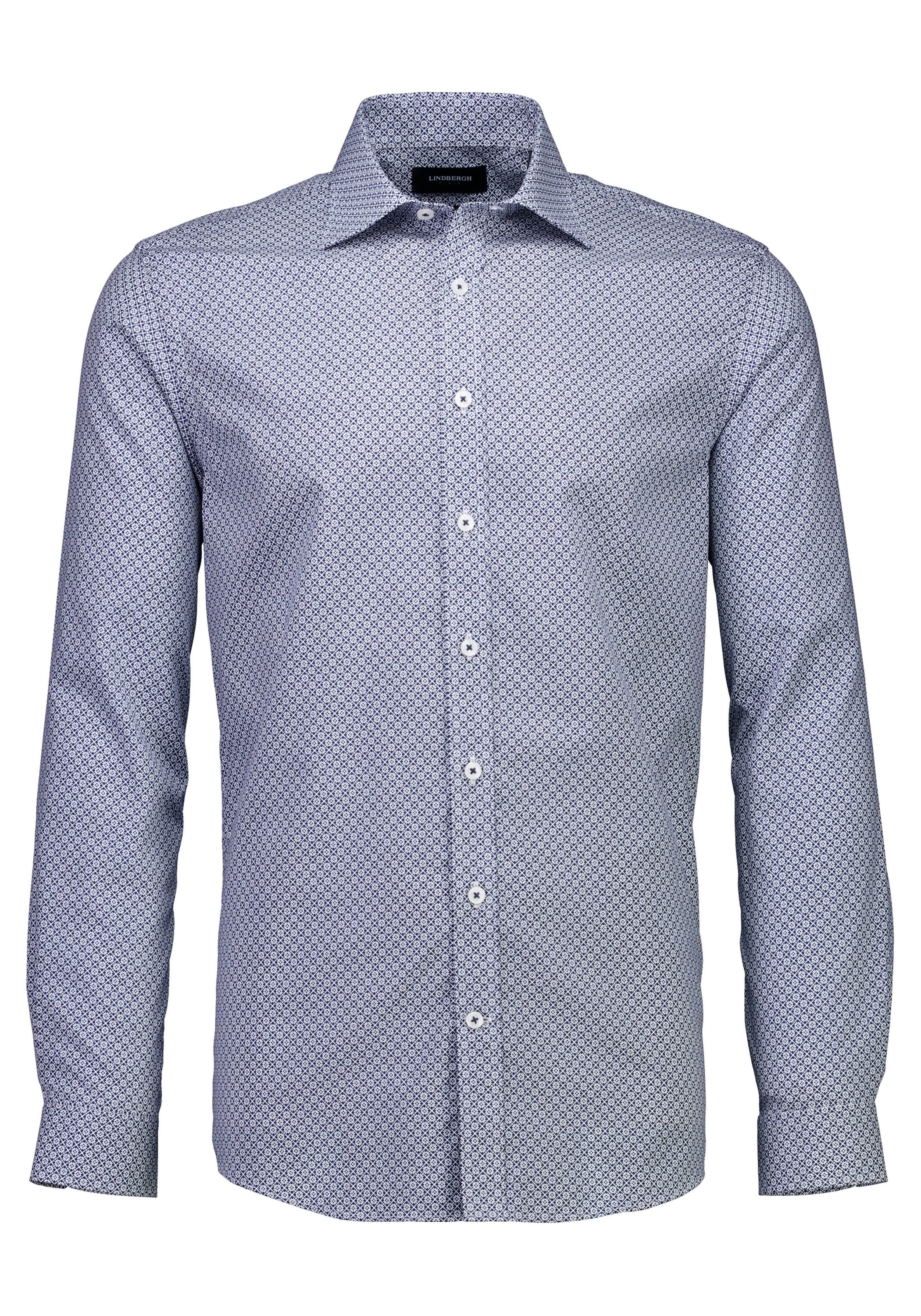LINDBERGH Businesshemd "Business-Casual-Hemd (Langarm) Modern Fit"