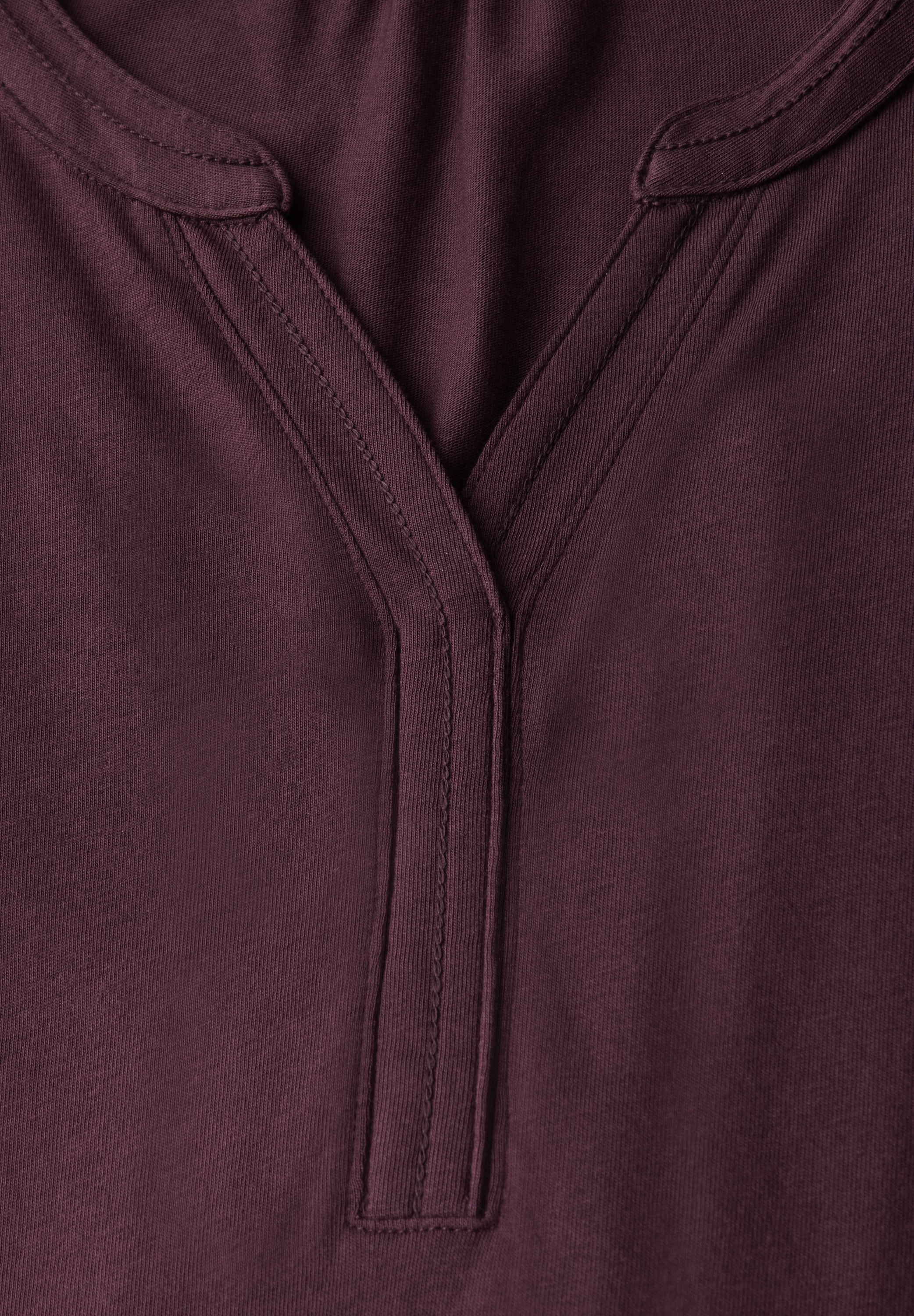 Cecil T-Shirt, aus elastischem Materialmix
