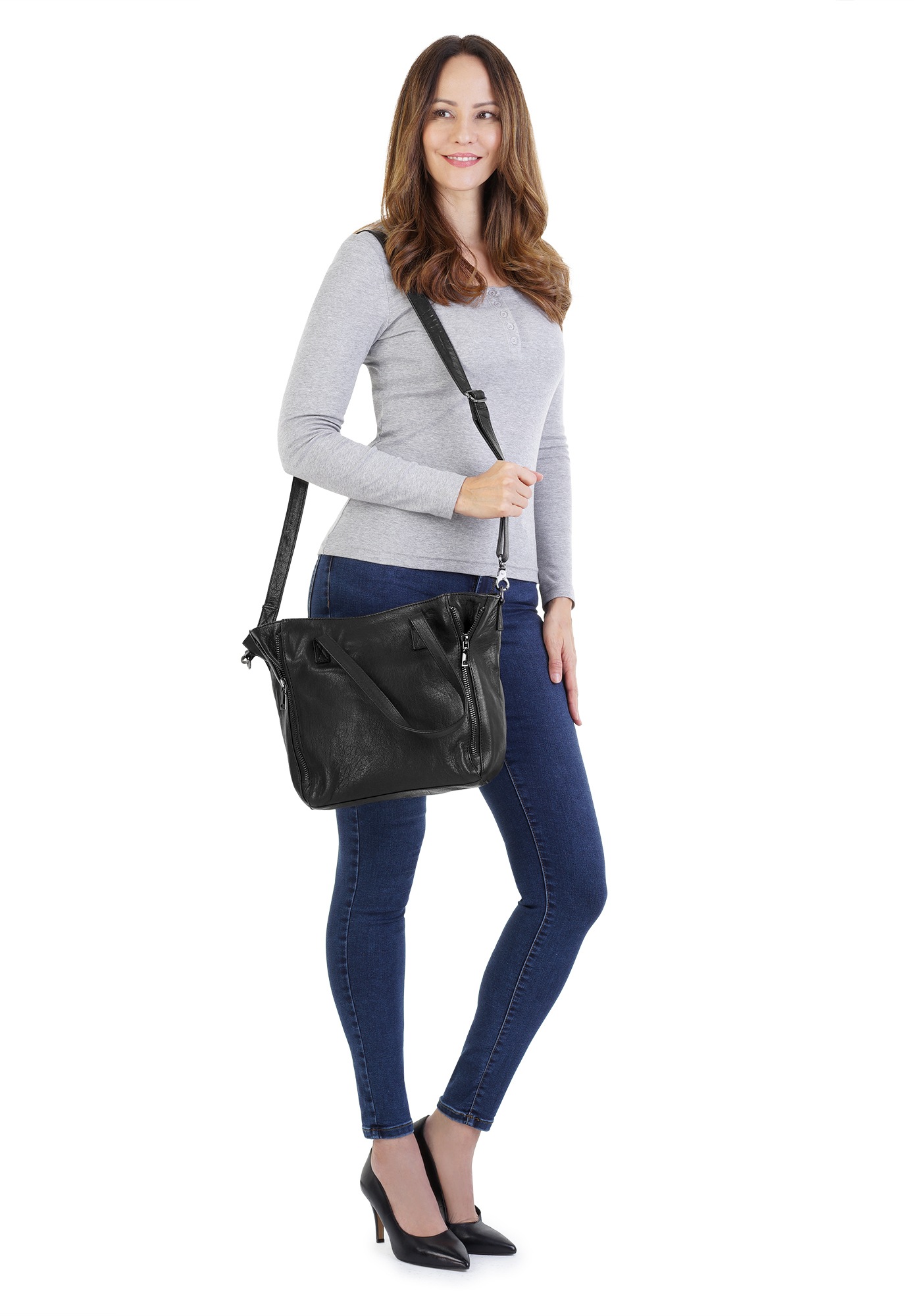 forty Shopper echt Leder günstig online kaufen