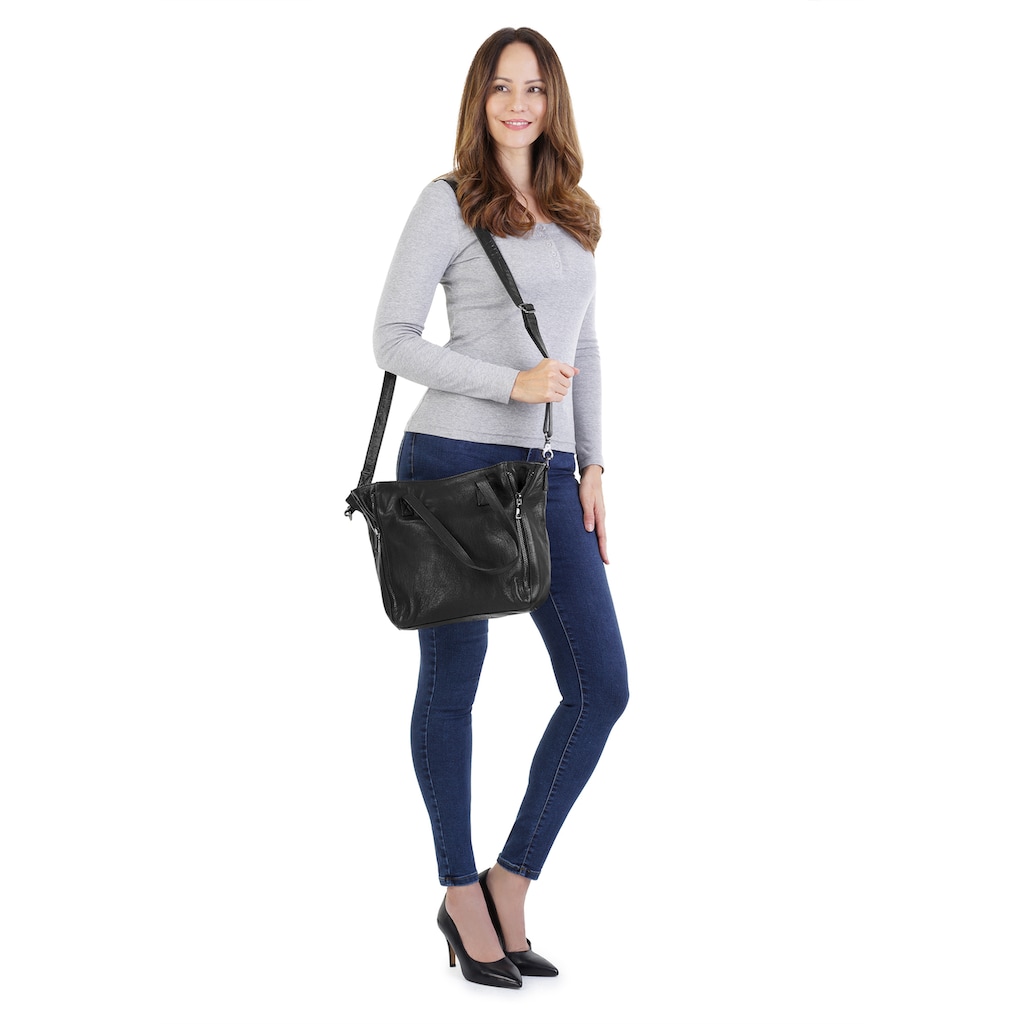 forty° Shopper, echt Leder