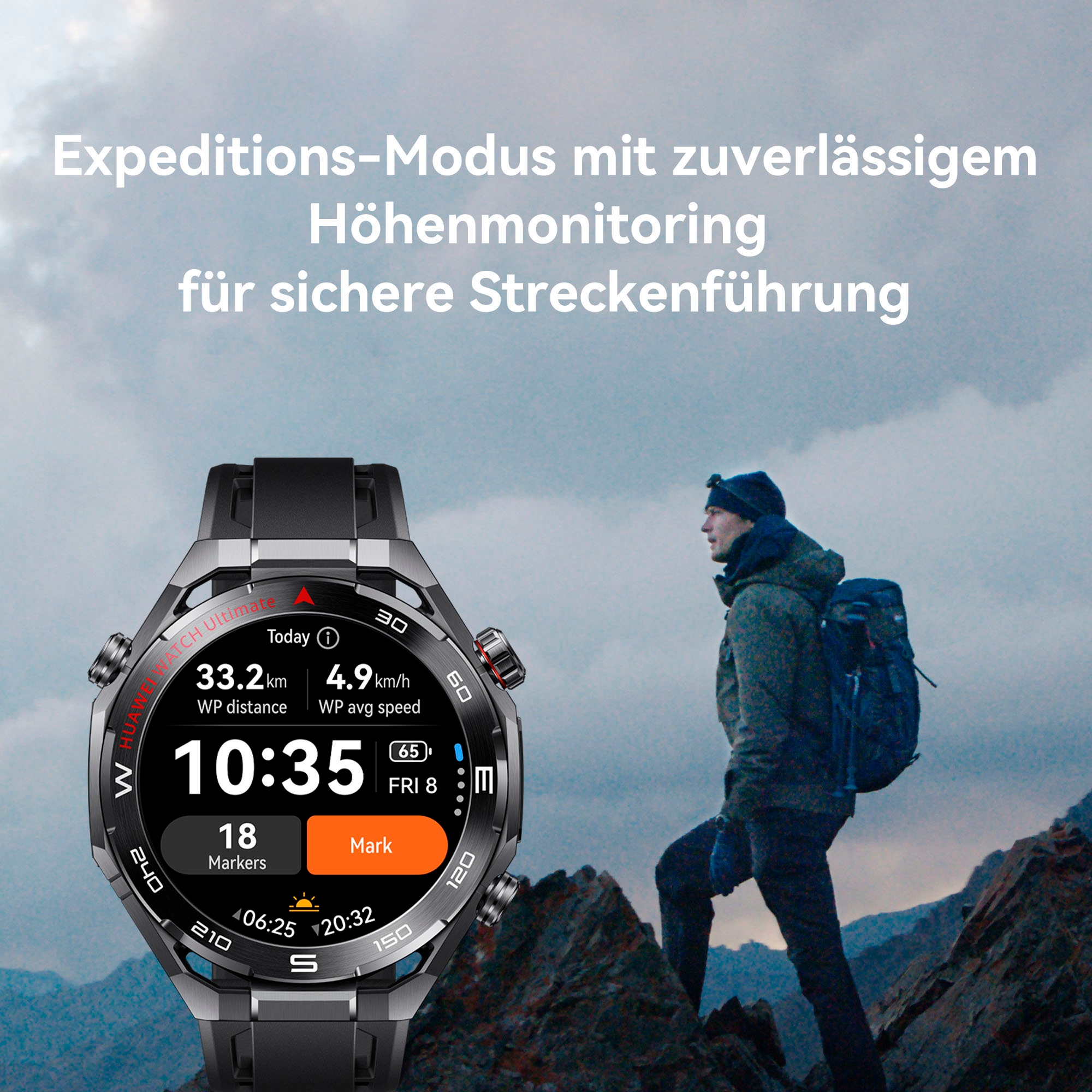 Huawei Smartwatch »WATCH Ultimate 2« (3,8 cm / 1,5 ″) Harmony OS