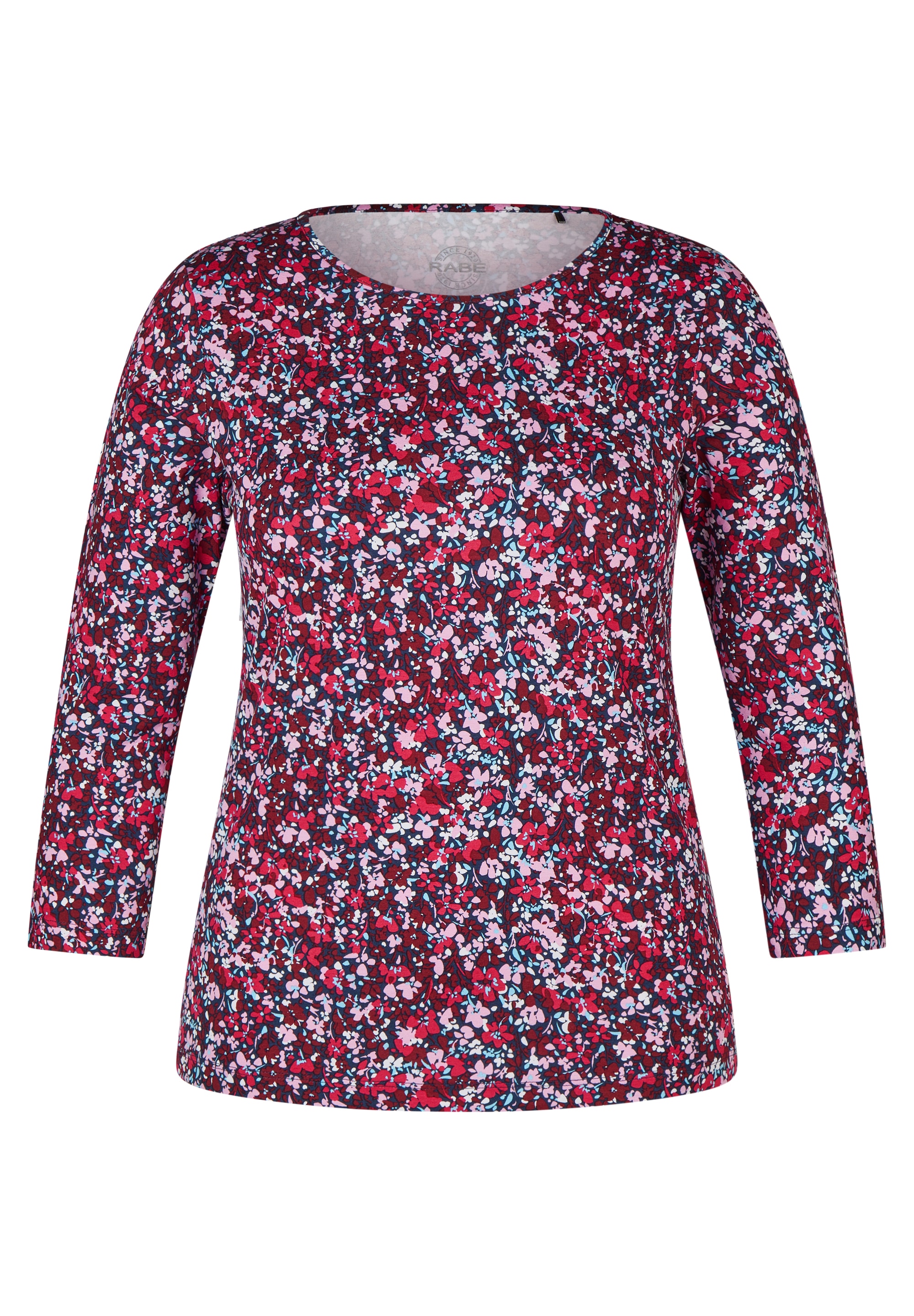 kaufen Shirtbluse, Allover-Muster | für Rabe floralem mit BAUR