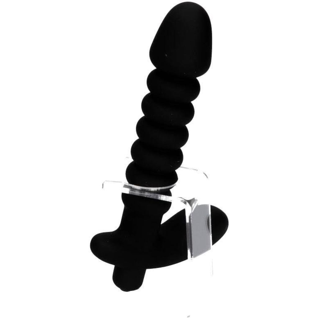 BLACK VELVETS Analdildo »BV Vibr. Plug Medium«, mit Vibro-Ei