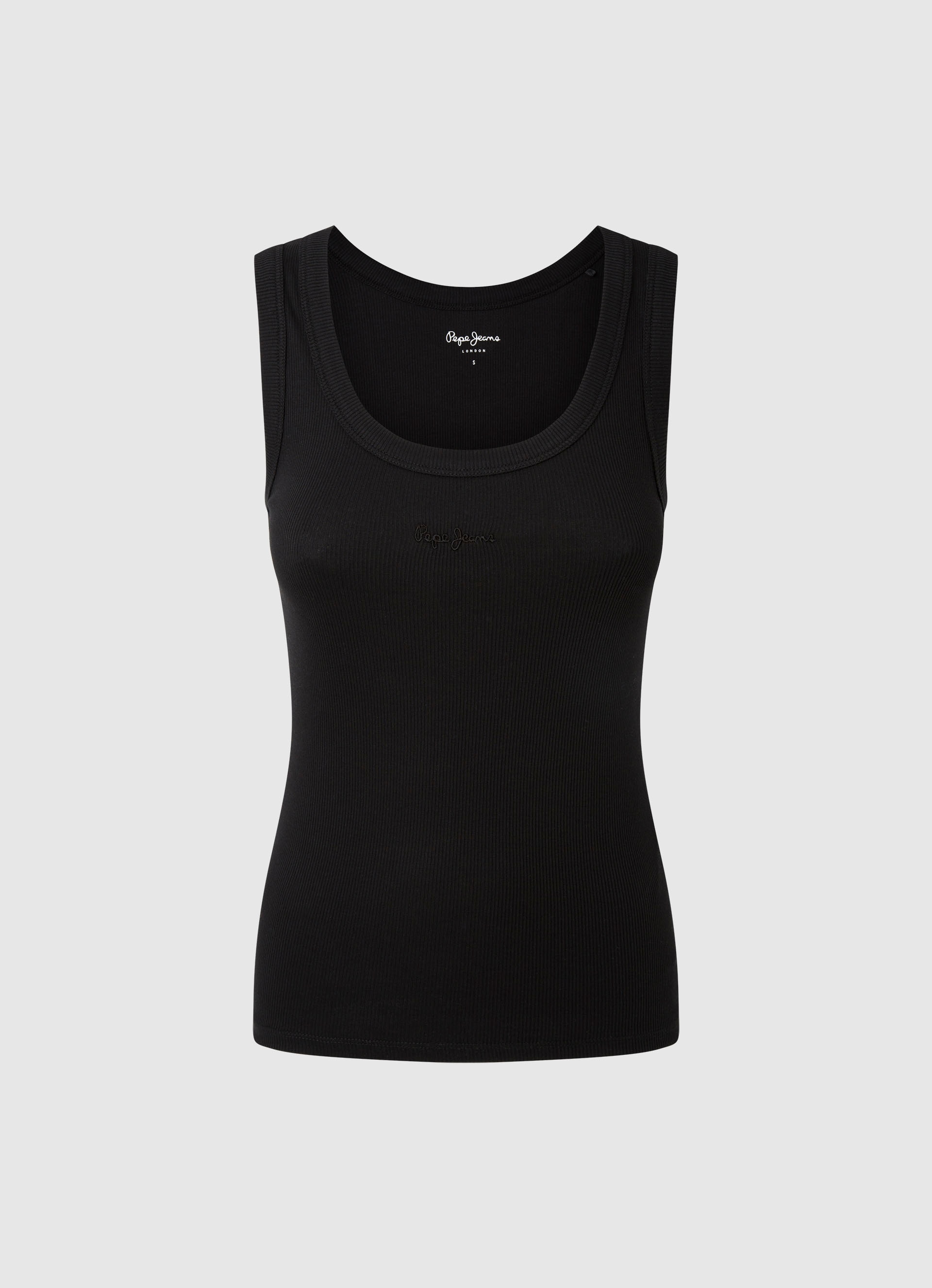 Pepe Jeans Tanktop »LANE« mit kleiner Ton-in-Ton Logostickerei