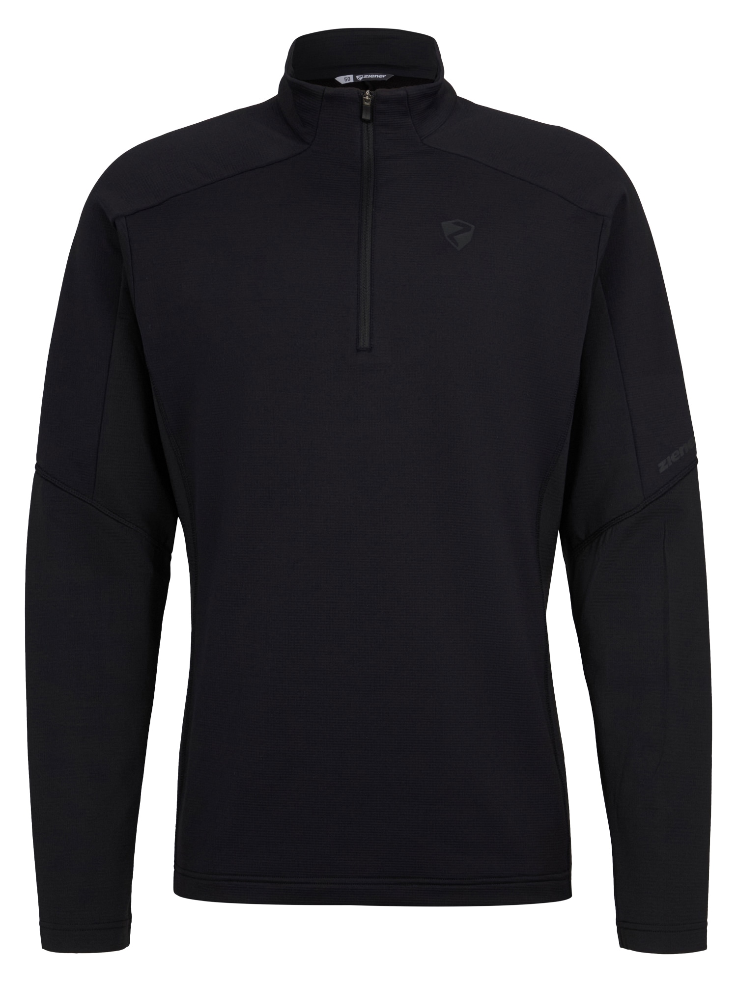 Ziener Sweatshirt "JIROTO-Z HERREN", Elastisch, halber Front-Reißverschluss