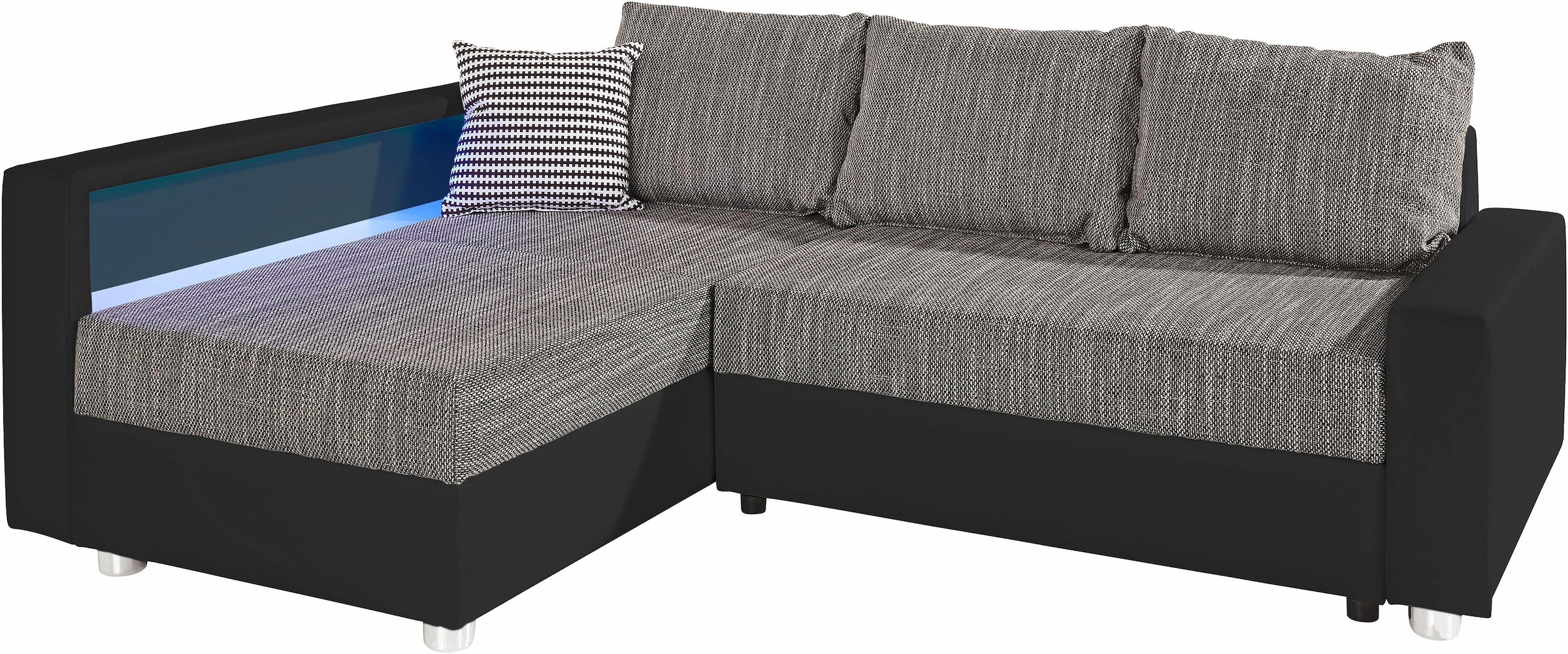 COLLECTION und Ecksofa mit BAUR RGB-LED-Beleuchtung AB | USB-Port