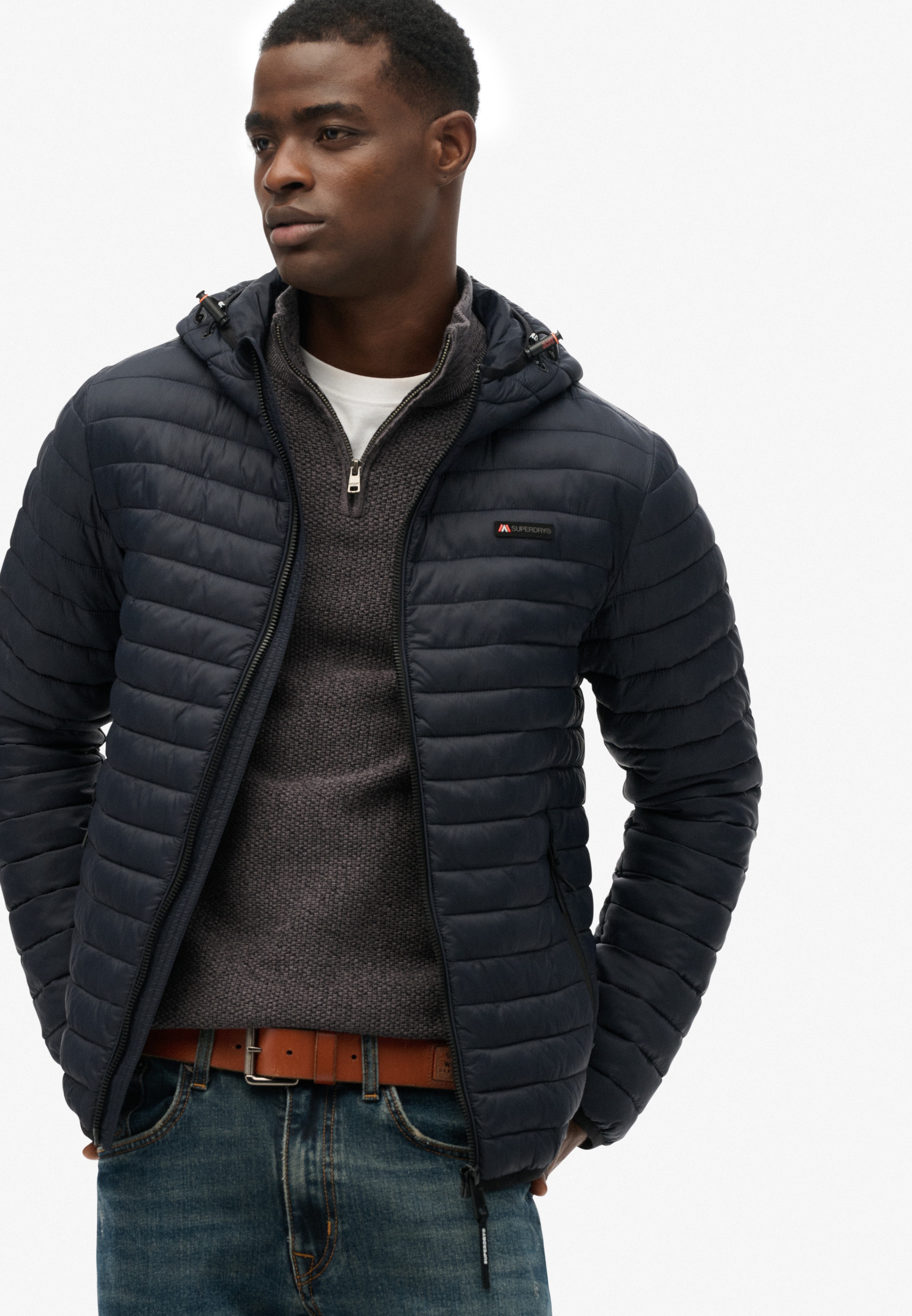 Superdry Steppjacke »HOODED FUJI LITE JACKET«