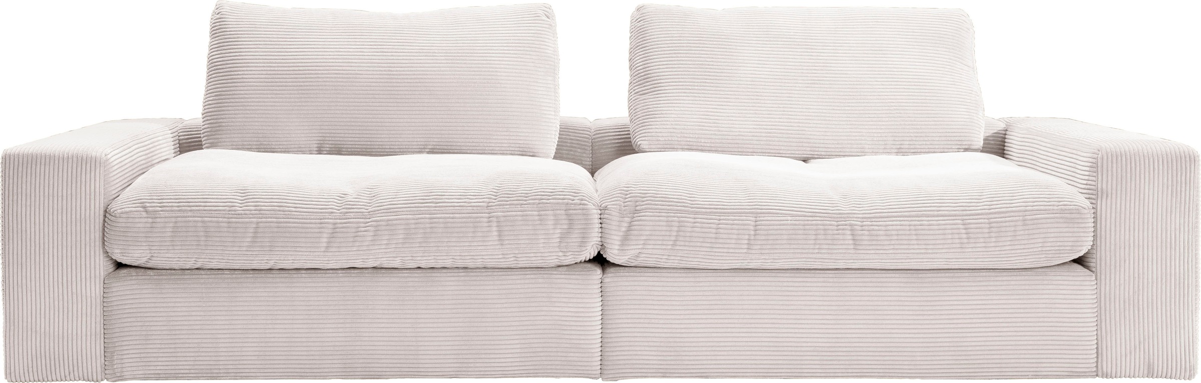 alina Big-Sofa "Sandy", 296 cm breit und 123 cm tief, in modernem Cordstoff