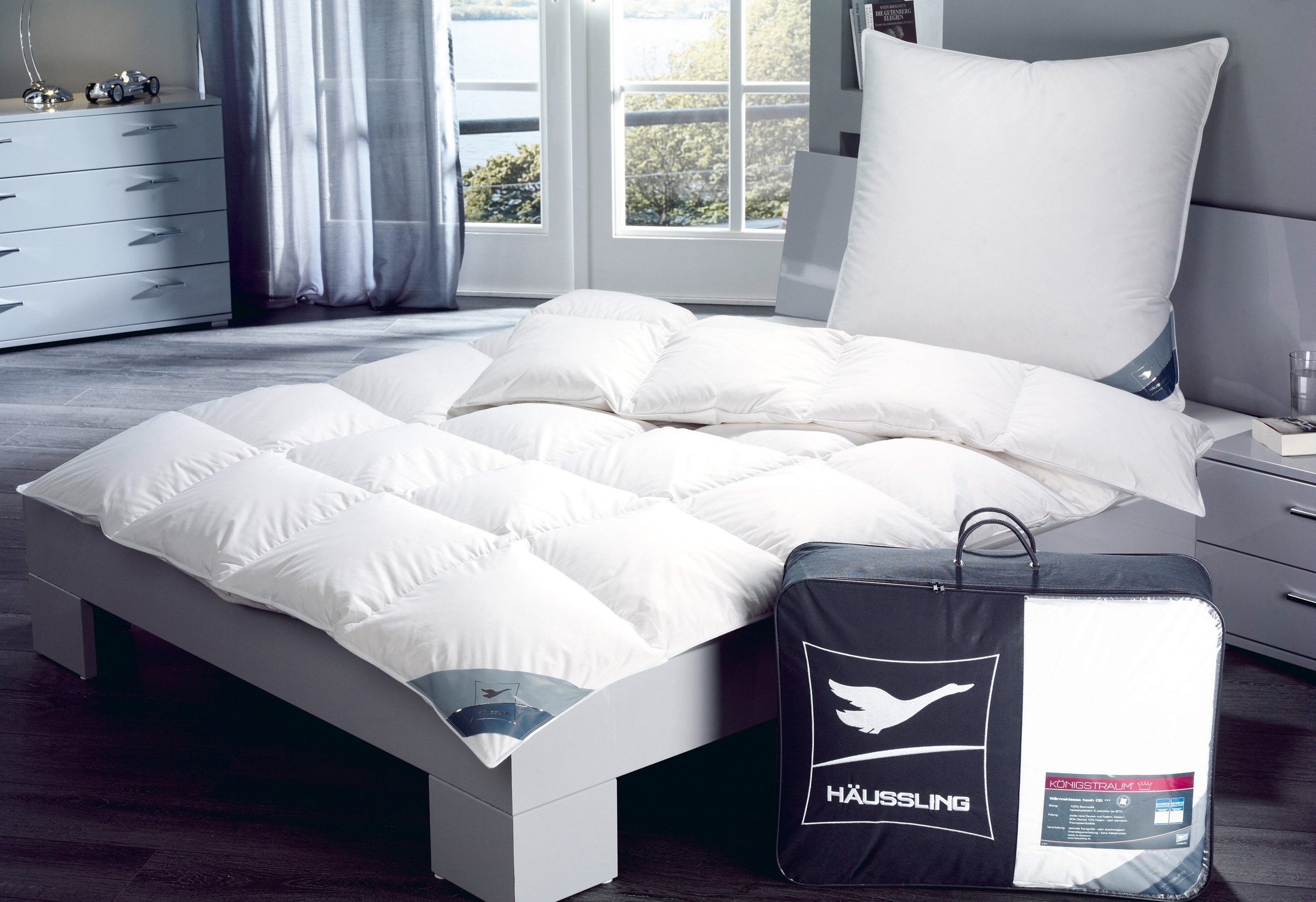 Haeussling Daunenbettdecke "Königstraum - First Class" extrawarm Füllung 90 günstig online kaufen