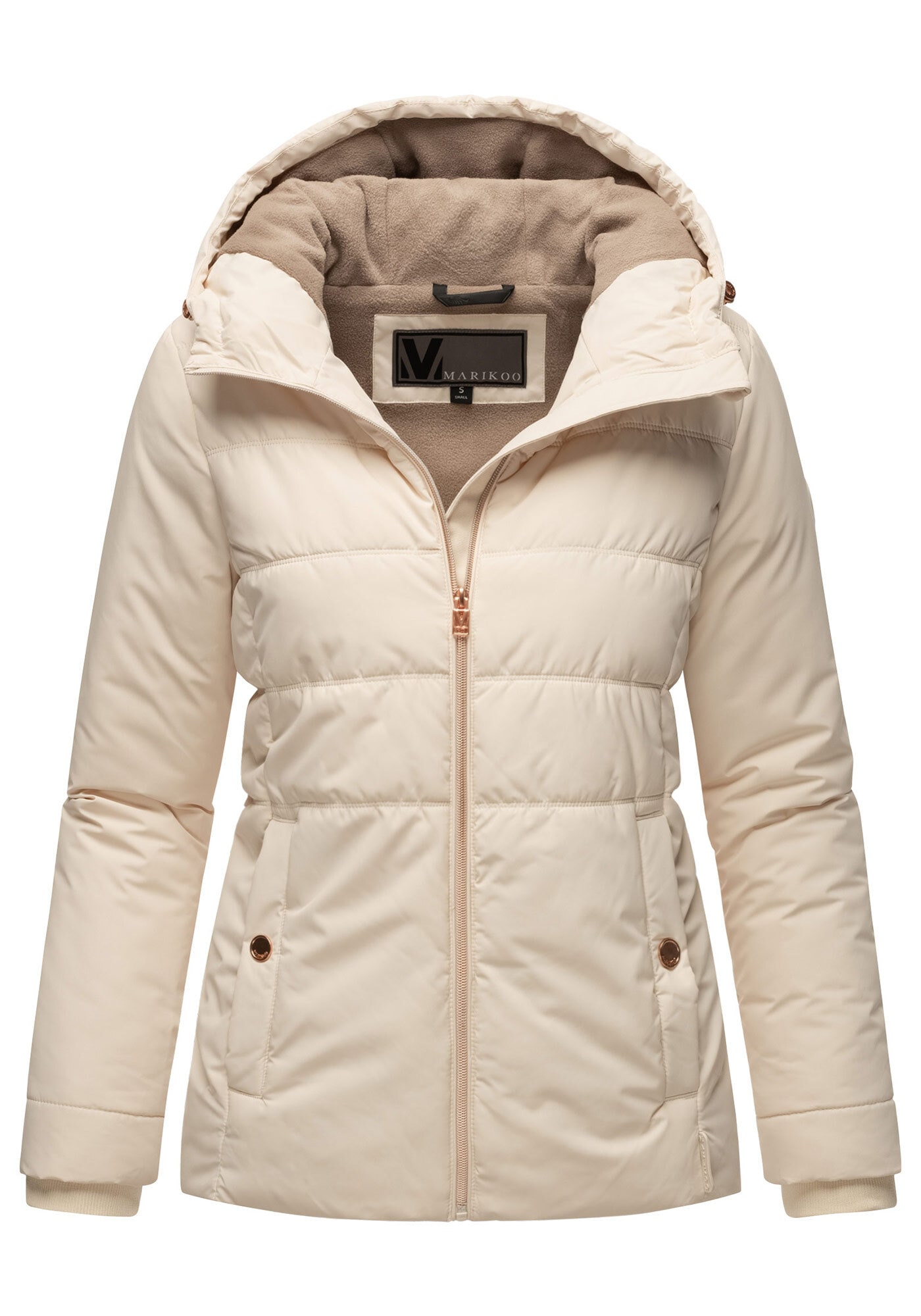 Marikoo Steppjacke »Alemee«, Mit warmen Fleecestoff im Inneren