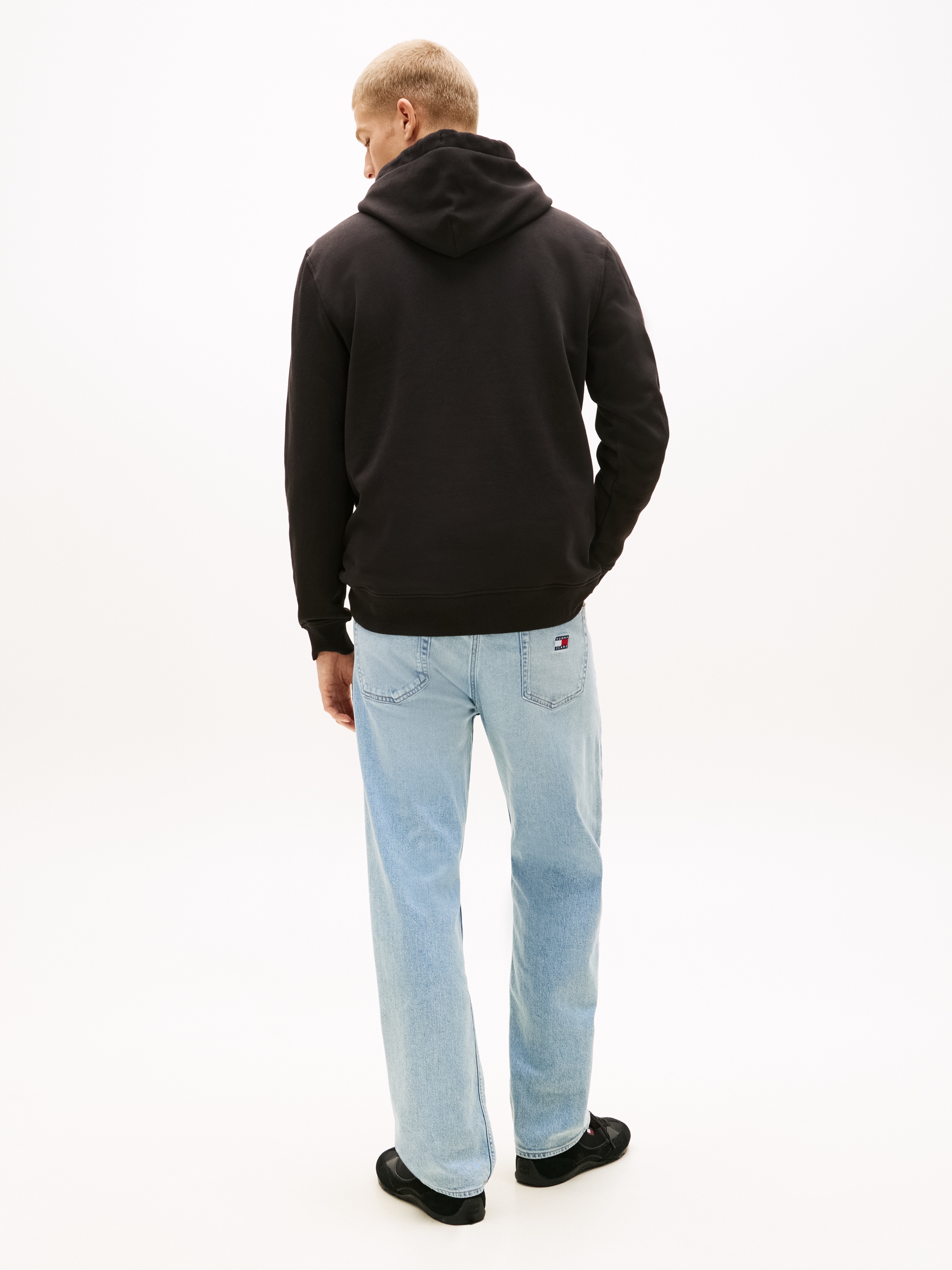 Tommy Jeans Hoodie »TJM REGULAR LINEAR LOGO HOODIE EXT«, mit Logo-Stickerei
