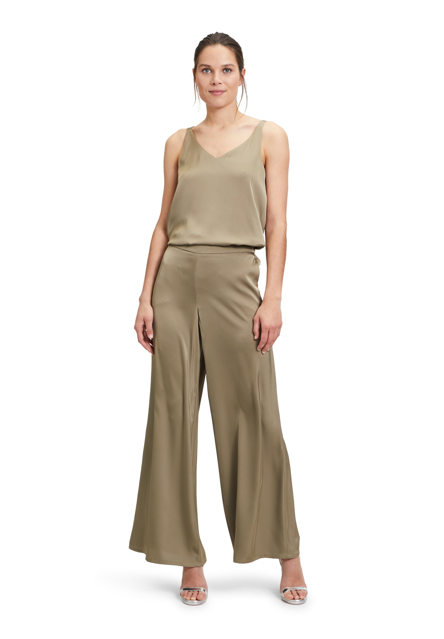 Vera Mont Satinbluse »Vera Mont Satin-Bluse mit V-Ausschnitt«