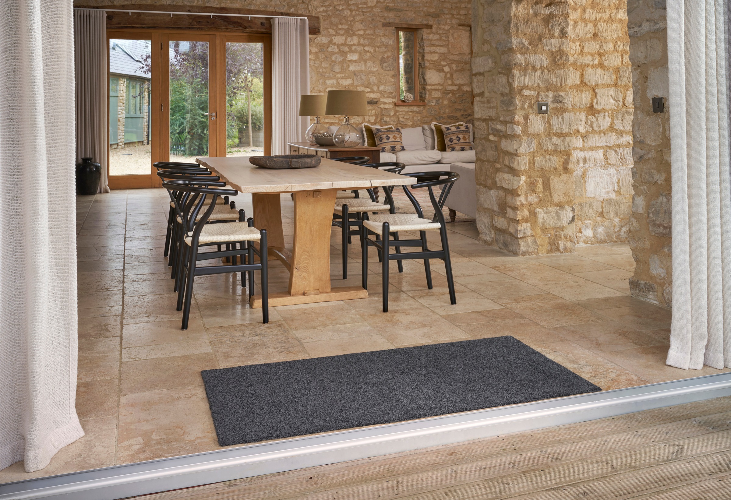 Turtle Mat Teppich "Grey" rechteckig 8 mm Höhe günstig online kaufen