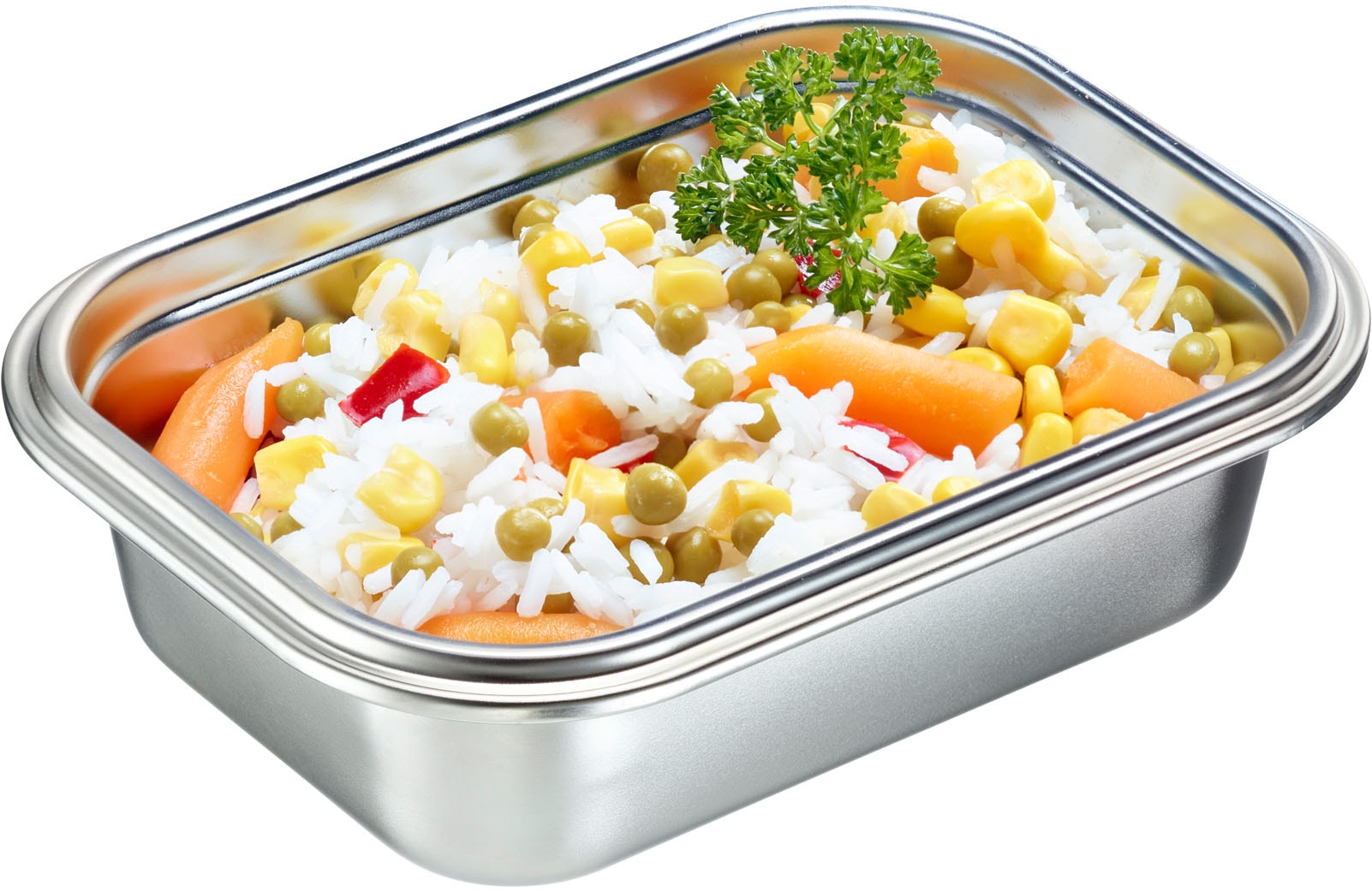 WESTMARK Lunchbox »Edelstahl Lunch Box/ Frischhaltedose, 600 ml«, (1 tlg.), auslaufsichere Brotdose – mikrowellen- & ofenfest