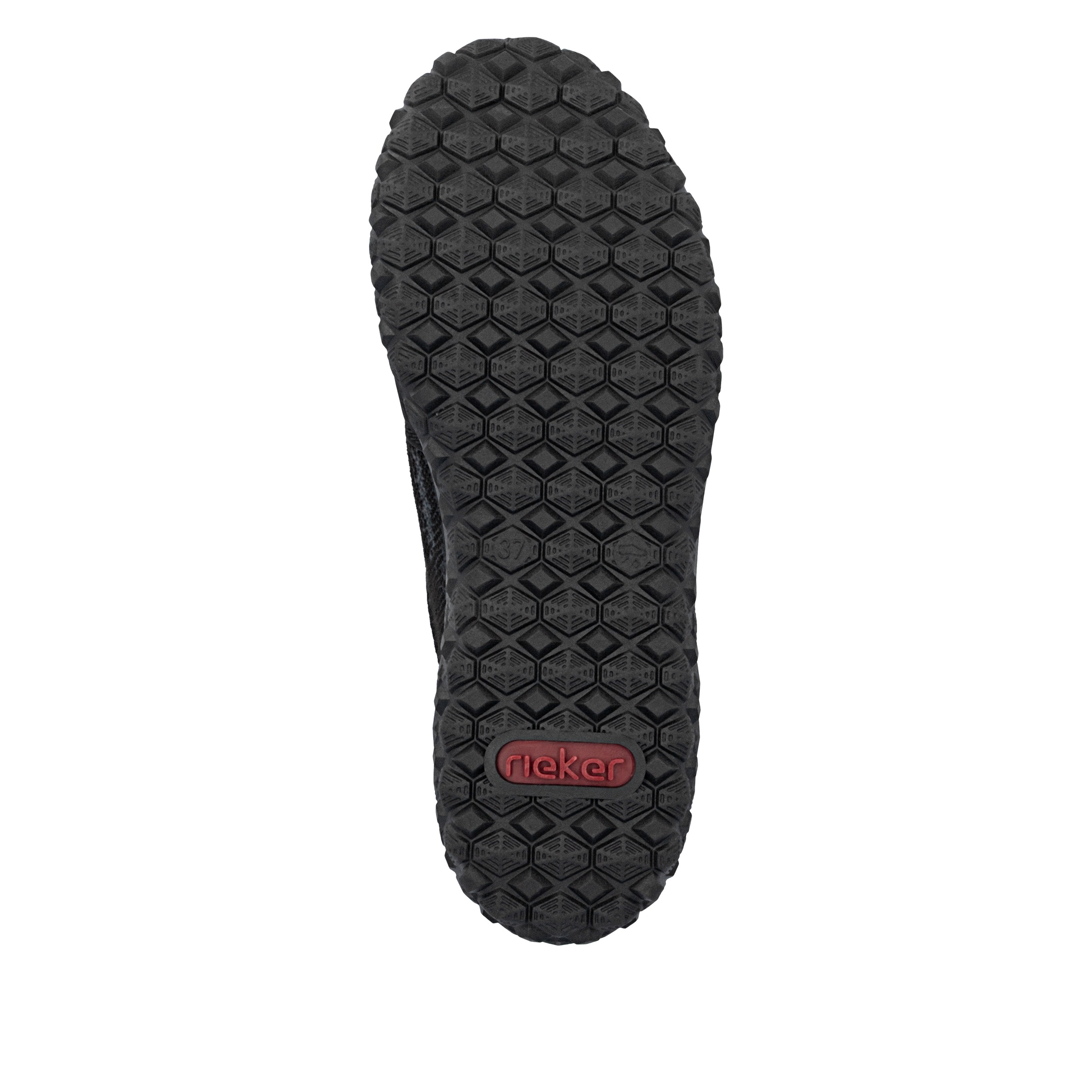 Rieker Keilsneaker, Schnürschuh, Halbschuh, Freizeitsneaker mit Reißverschluss