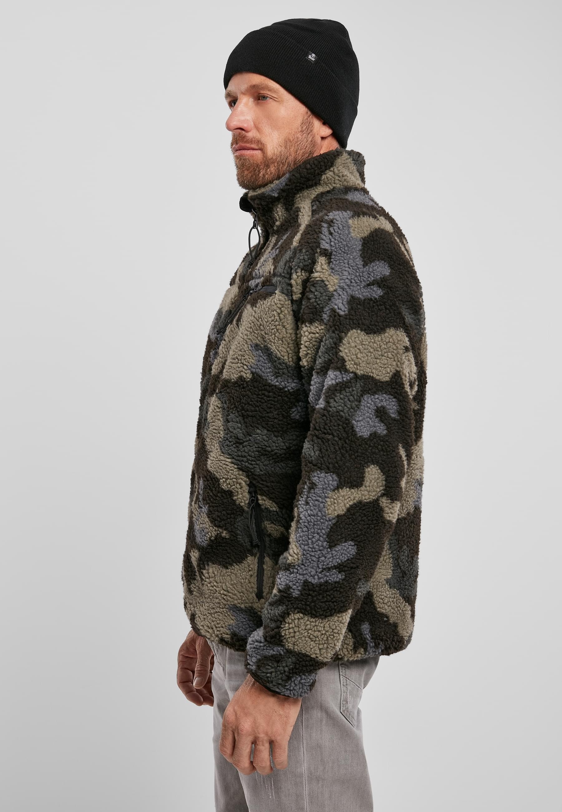 Brandit Allwetterjacke »Brandit Herren Teddyfleece Jacket«, (1 St.), ohne Kapuze