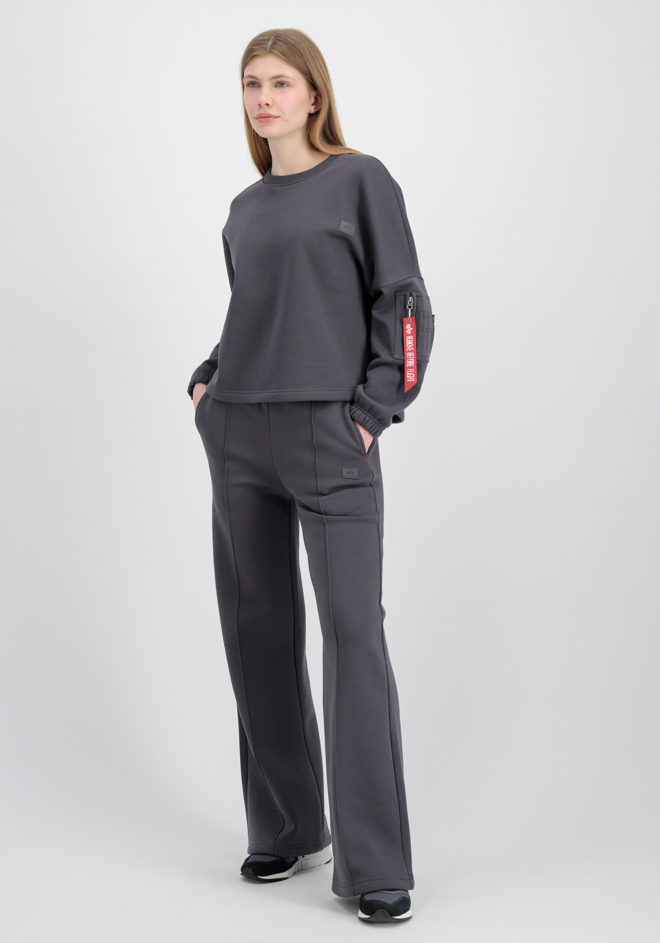 Alpha Industries Sweater »Alpha Industries Women - Sweatshirts X-Fit Label OS Sweater«