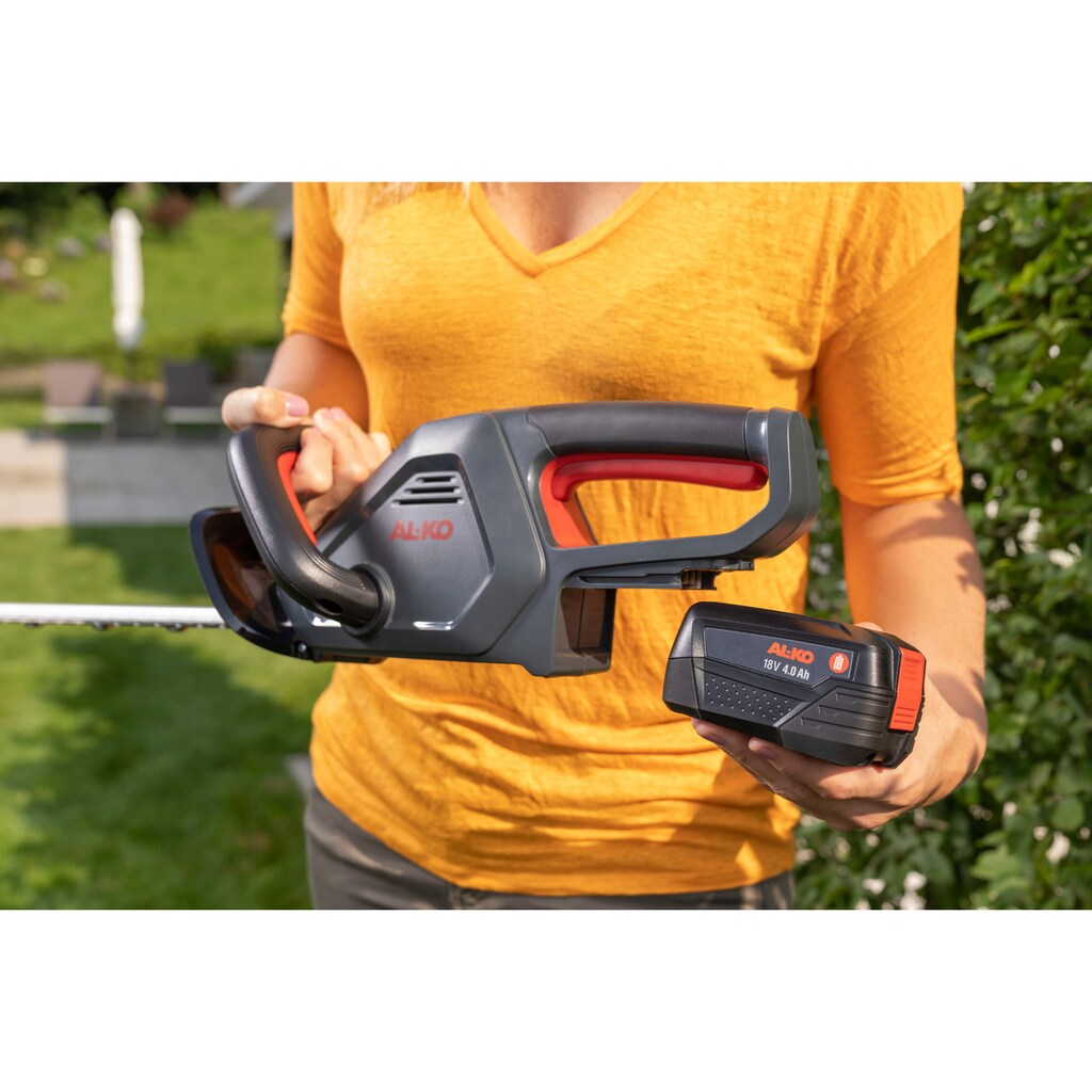 AL-KO Akku-Heckenschere »18 V BOSCH HOME AND GARDEN COMPATIBLE HT 1845«, (Set)