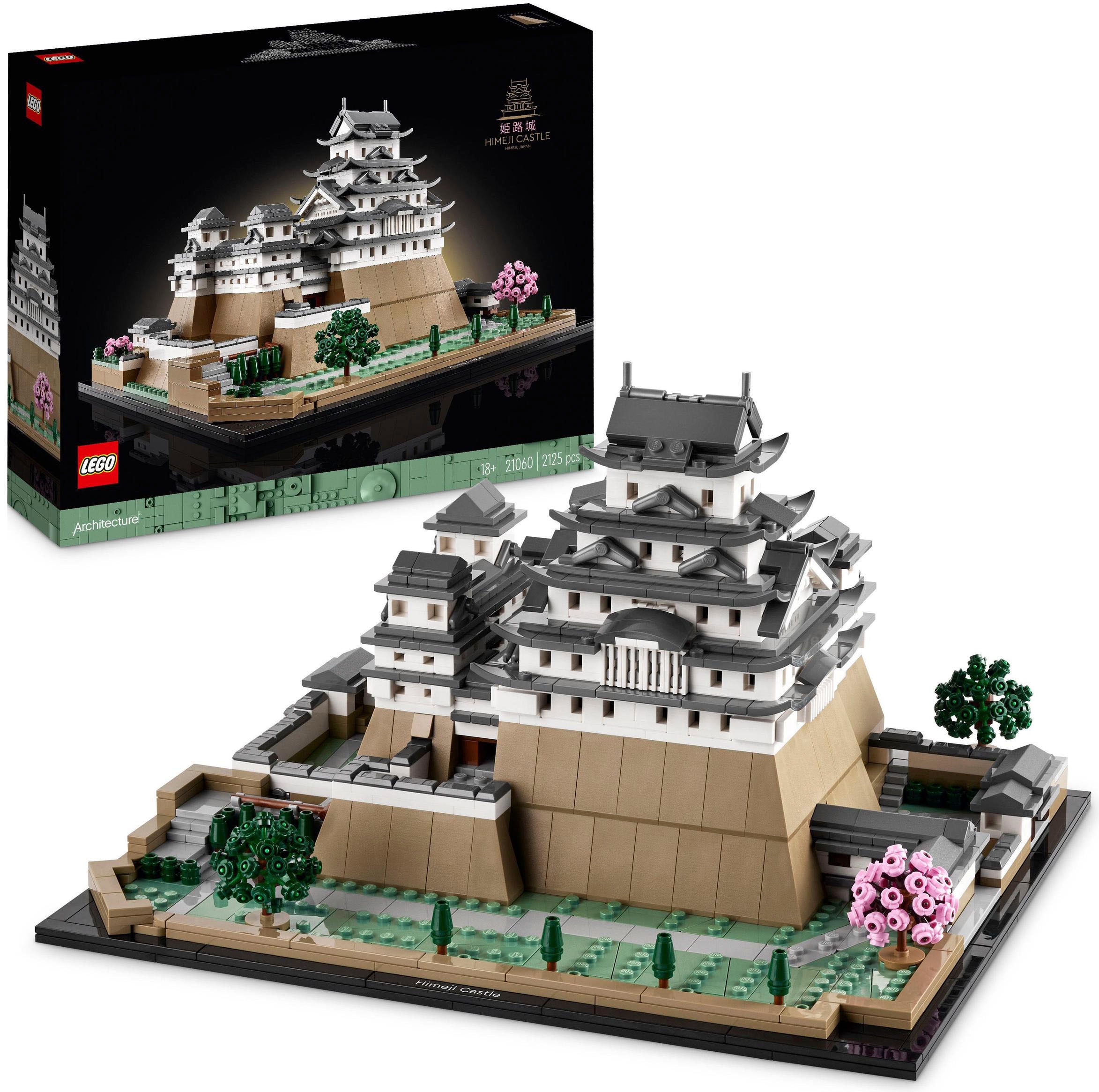 LEGO Kinder Konstruktionsspielsteine "Burg Himeji (21060), LEGO Architecture", bunt, Kunststoff, Spielbausteine, Made in Europe