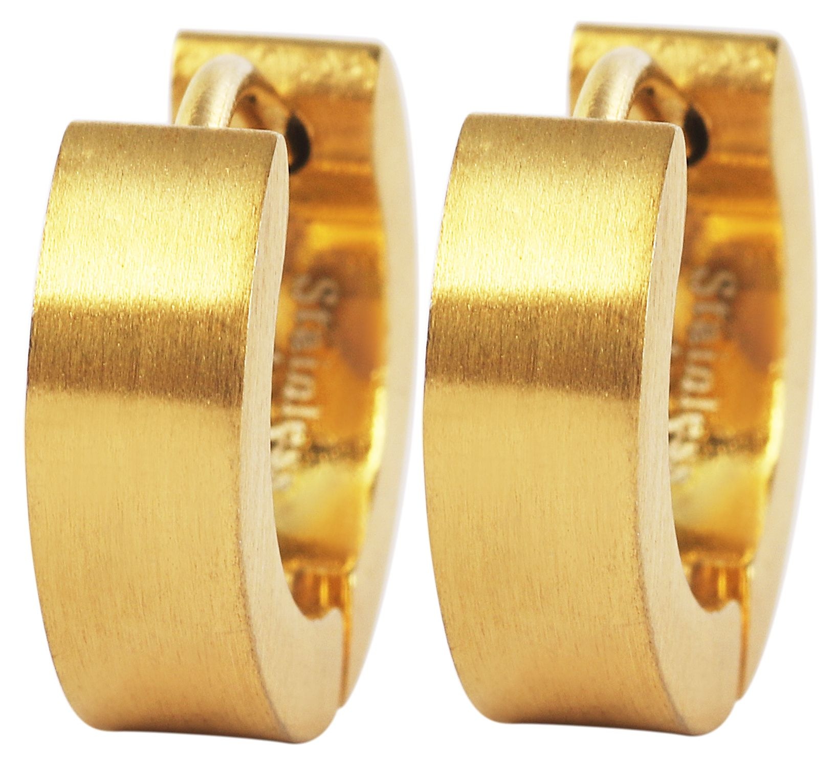 Adelia´s Paar Creolen "Unisex Ohrringe – Creole aus Edelstahl" Ideal zum Ve günstig online kaufen