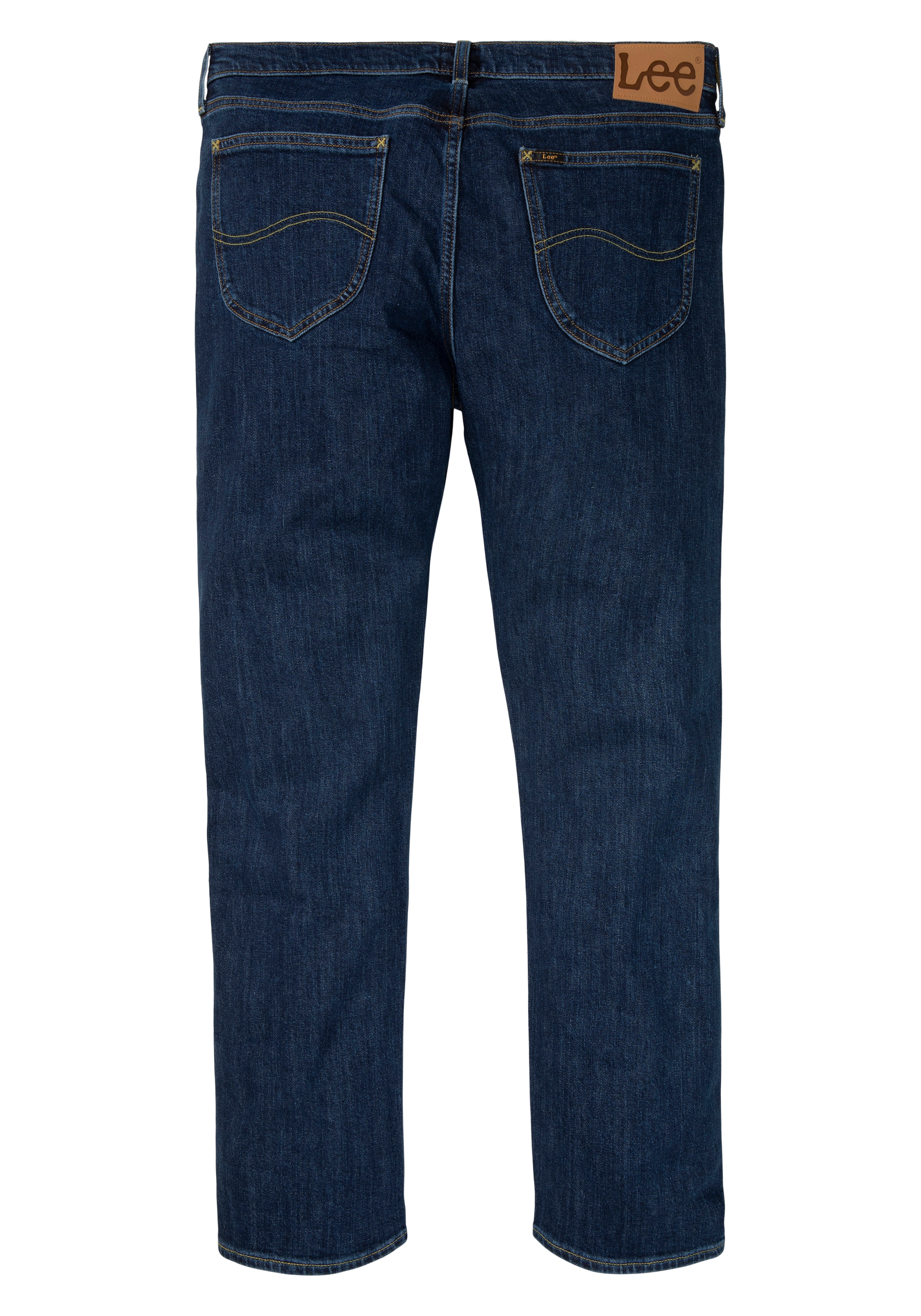 Lee Herren Jeans Daren Zip Fly - Regular Fit - Blau - Deep Dark Stone günstig online kaufen