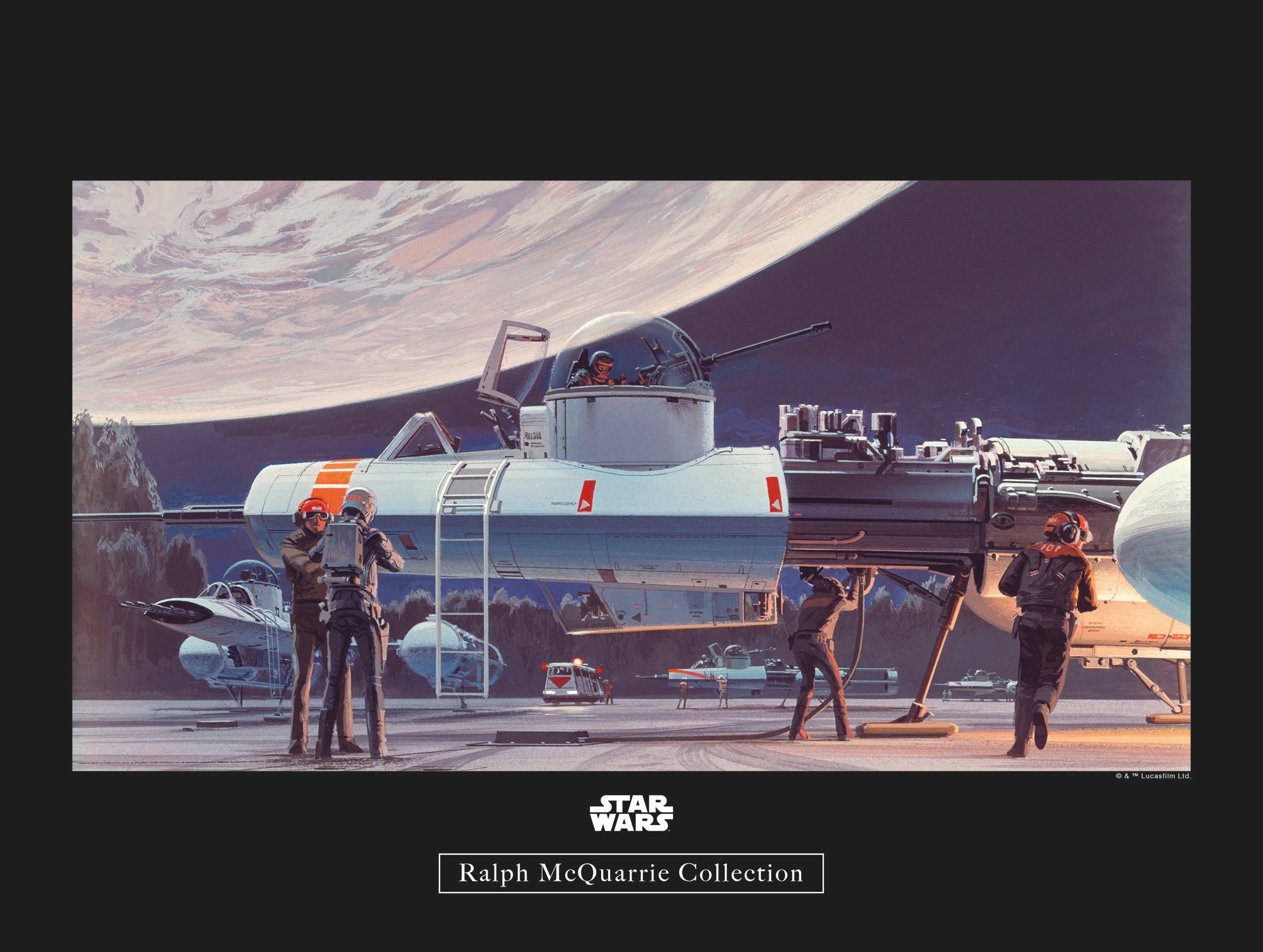 Komar Poster »Star Wars Classic RMQ Yavin Ha...