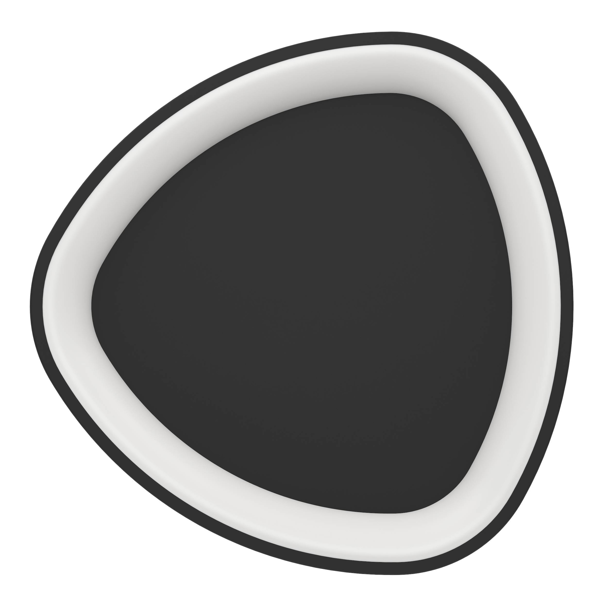 EGLO Deckenleuchte »Lortello Deckenlampe, dreieckige Deckenlampe aus Metall und Kunststoff« LED-Modul 1 Stk. Kaltweiß | Neutralweiß | Warmweiß Wand-/Deckenleuchte - H7,5 x Ø35 cm - schwarz - 12W inkl.