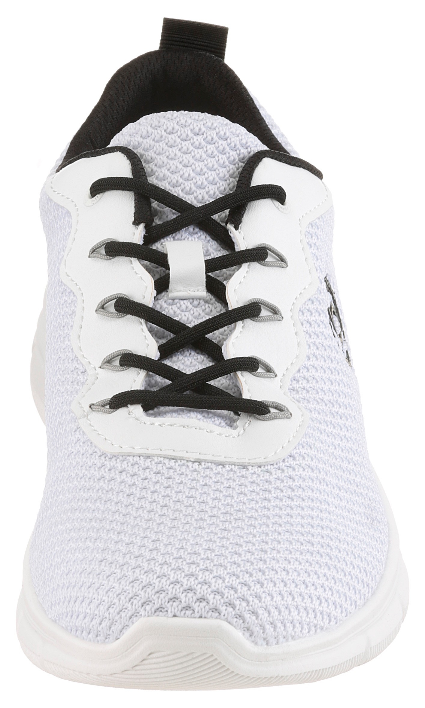 bugatti Slip-On Sneaker  , Freizeitschuh, Halbschuh, Slipper mit elastischen Schnürsenkeln