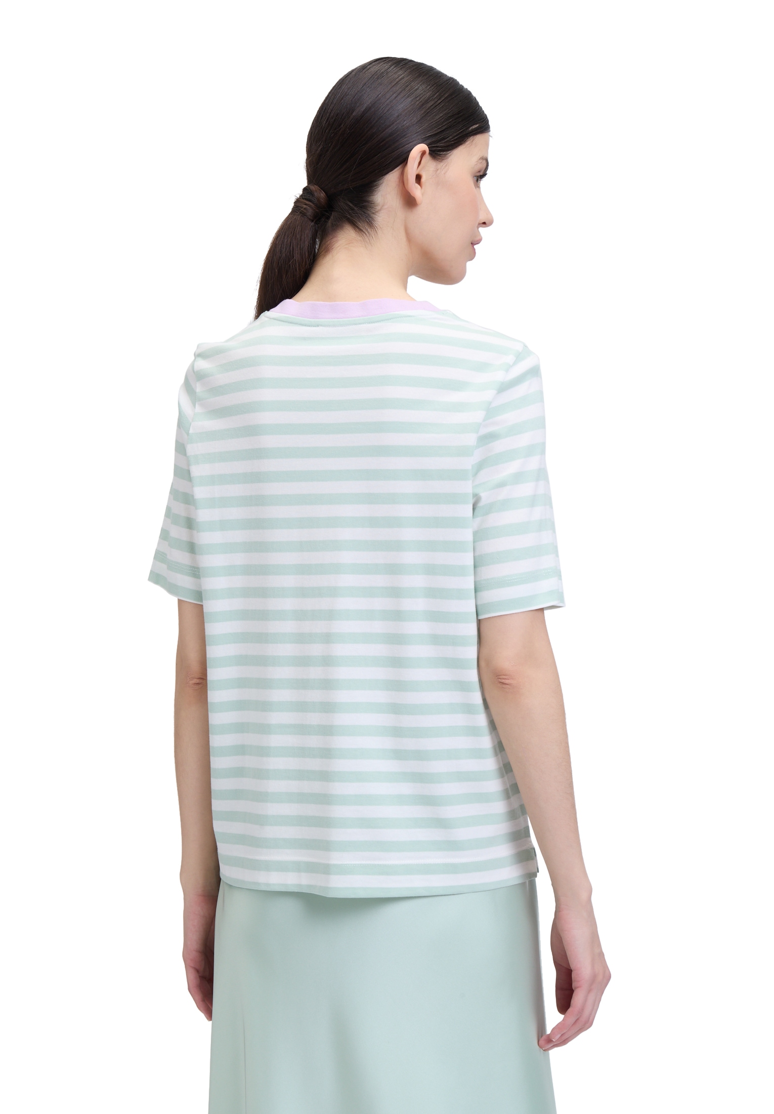 Cartoon Kurzarmshirt »Cartoon Streifenshirt mit Rundhalsausschnitt«, (1 tlg.), Ringel