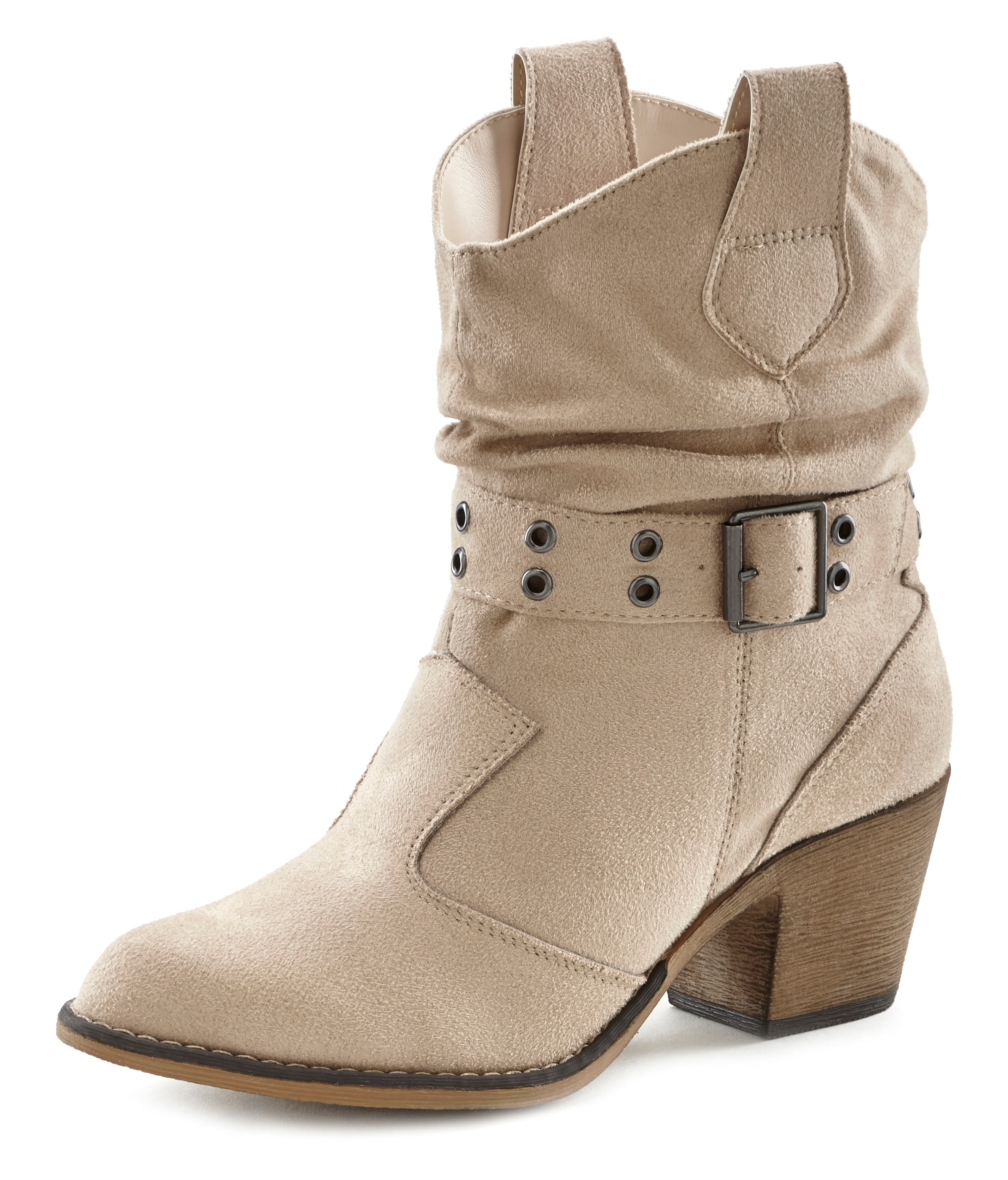 Cowboy Stiefelette, Cowboy Boots, Western Stiefelette, Ankleboots VEGAN