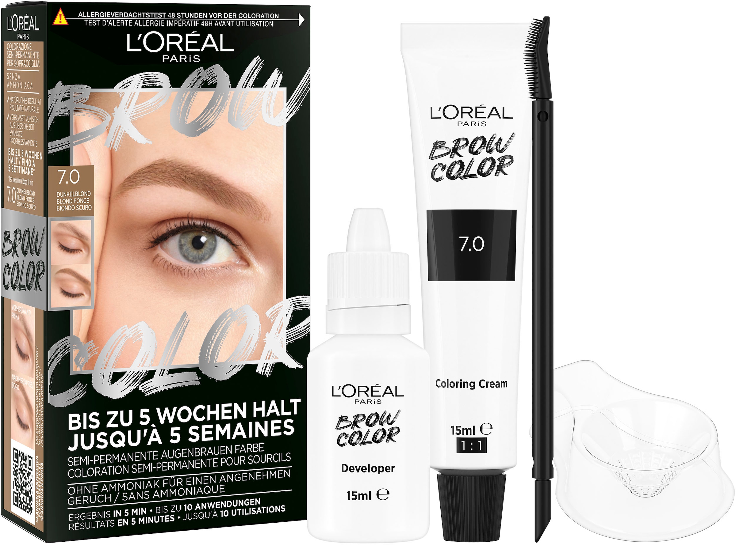 Augenbrauenpflege »Brow Color«, mit ammoniakfreier Formel