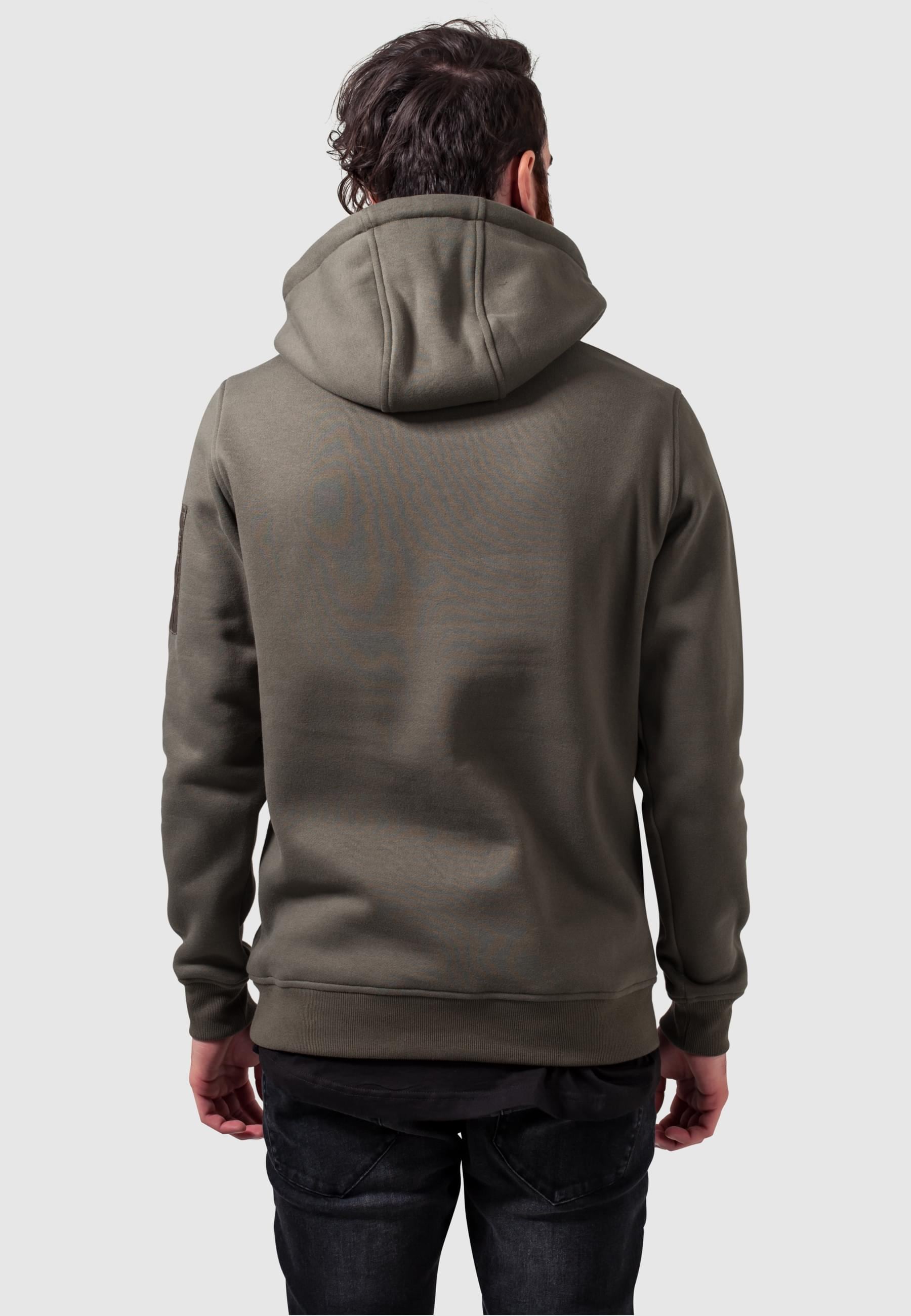 URBAN CLASSICS Sweatshirt »Urban Classics Herren Sweat Bomber Hoody«, (1 tlg.)