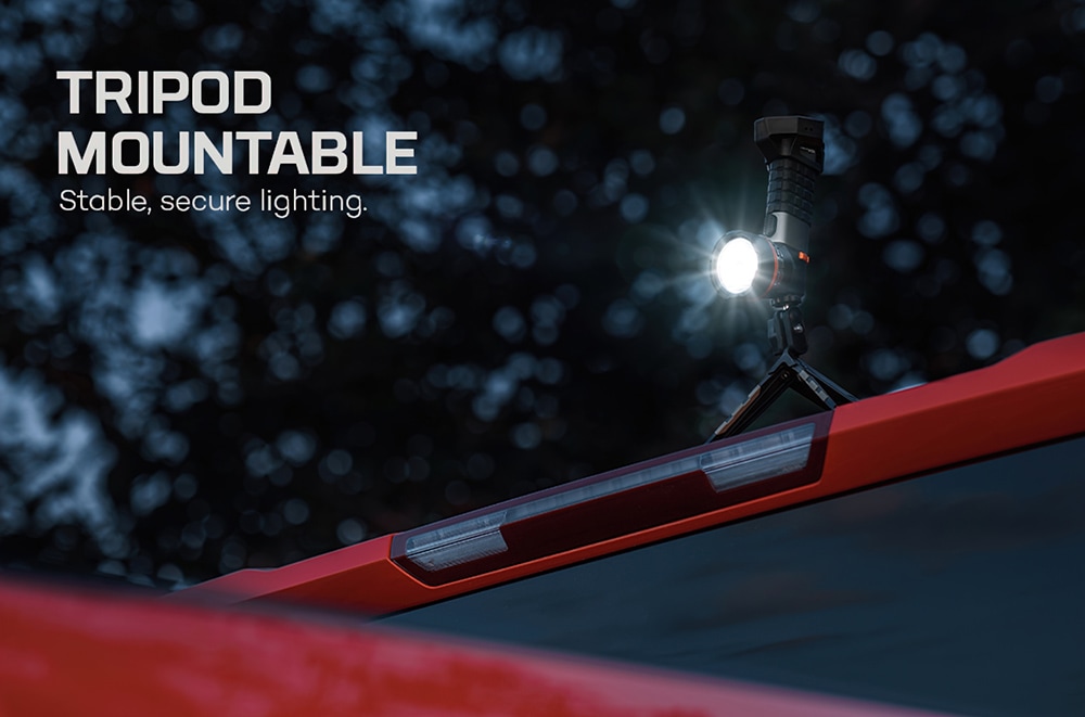 NEBO LED Taschenlampe »Nebo LUXTREME SL100« Set, Taschenlampe inkl. Ladekabel, 2 Stk. tlg. Leuchtet bis zu 1,6 km weit!